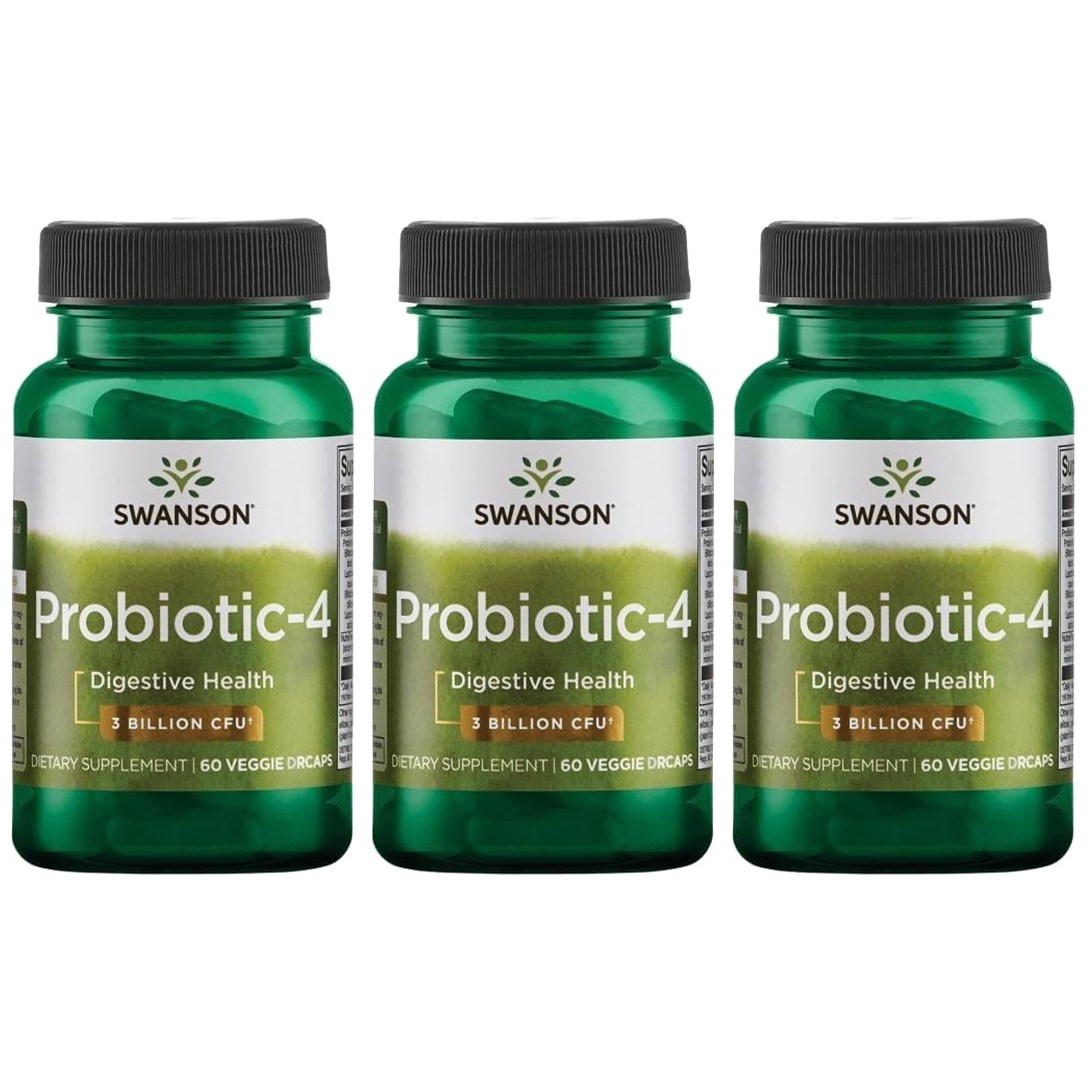SWANSON Probiotic - 4 - 3x 60vcaps