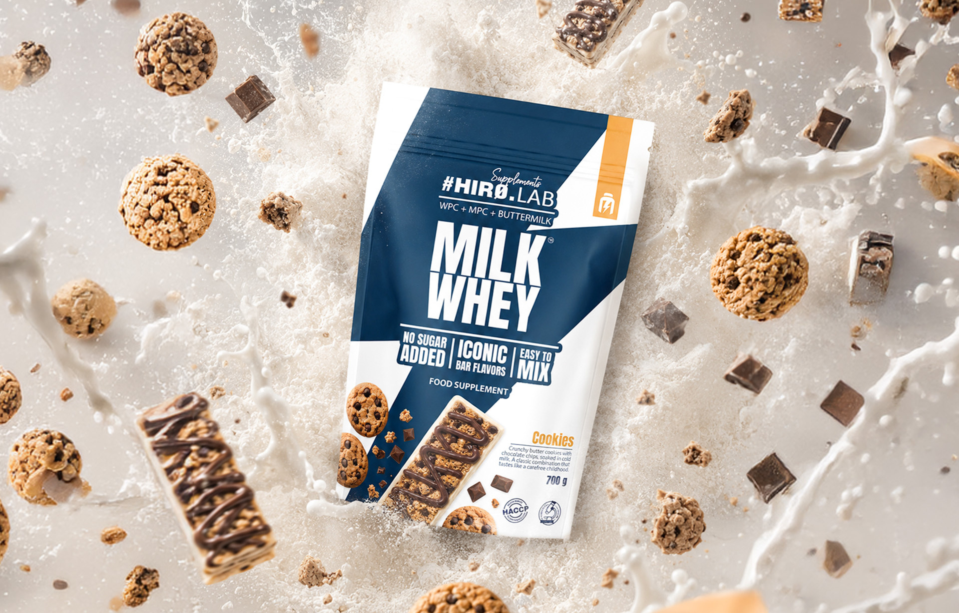 HIRO.LAB - Milk Whey - 2x 700g