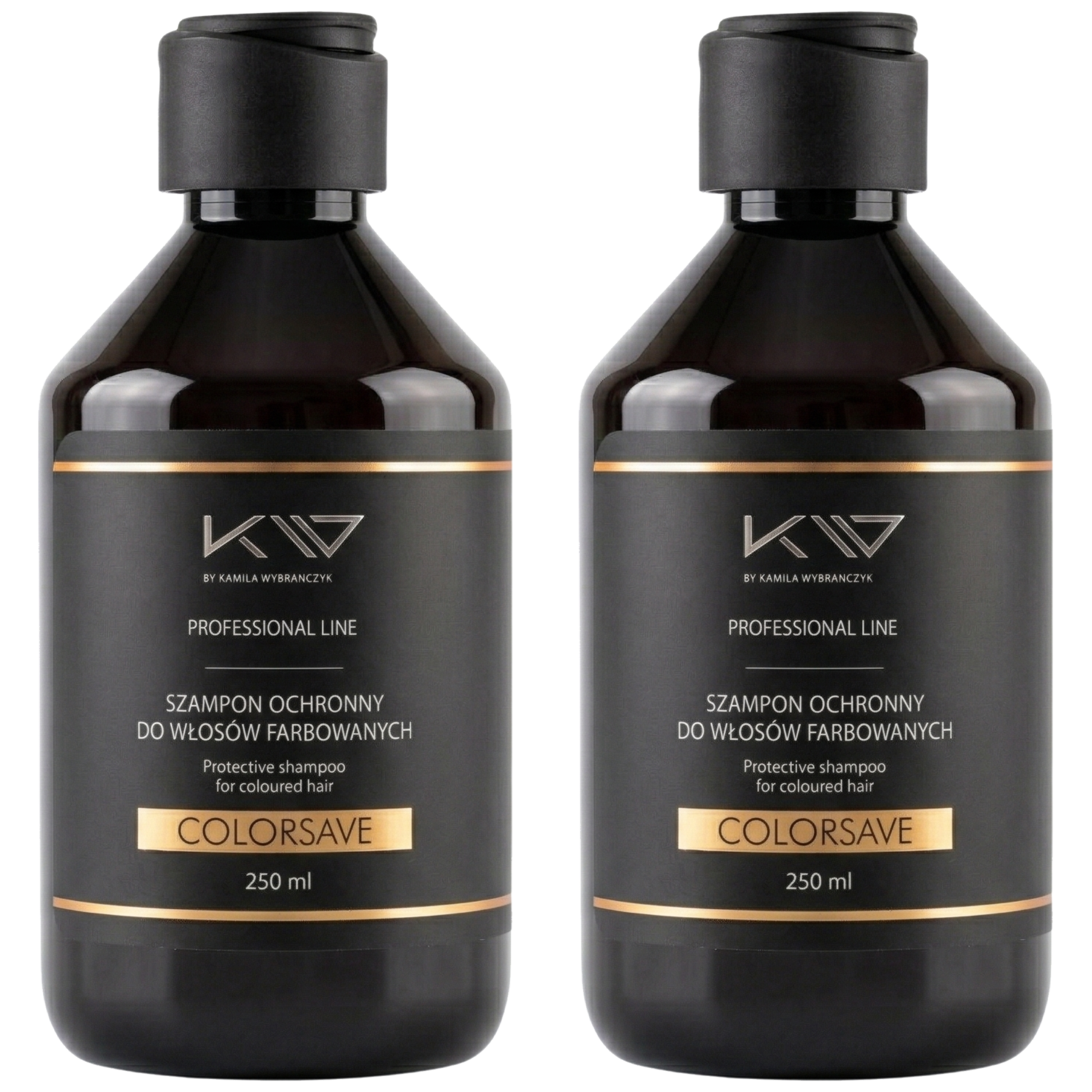 KAMILA WYBRAŃCZYK - Szampon Ochronny do Włosów Farbowanych  - 2x 250ml