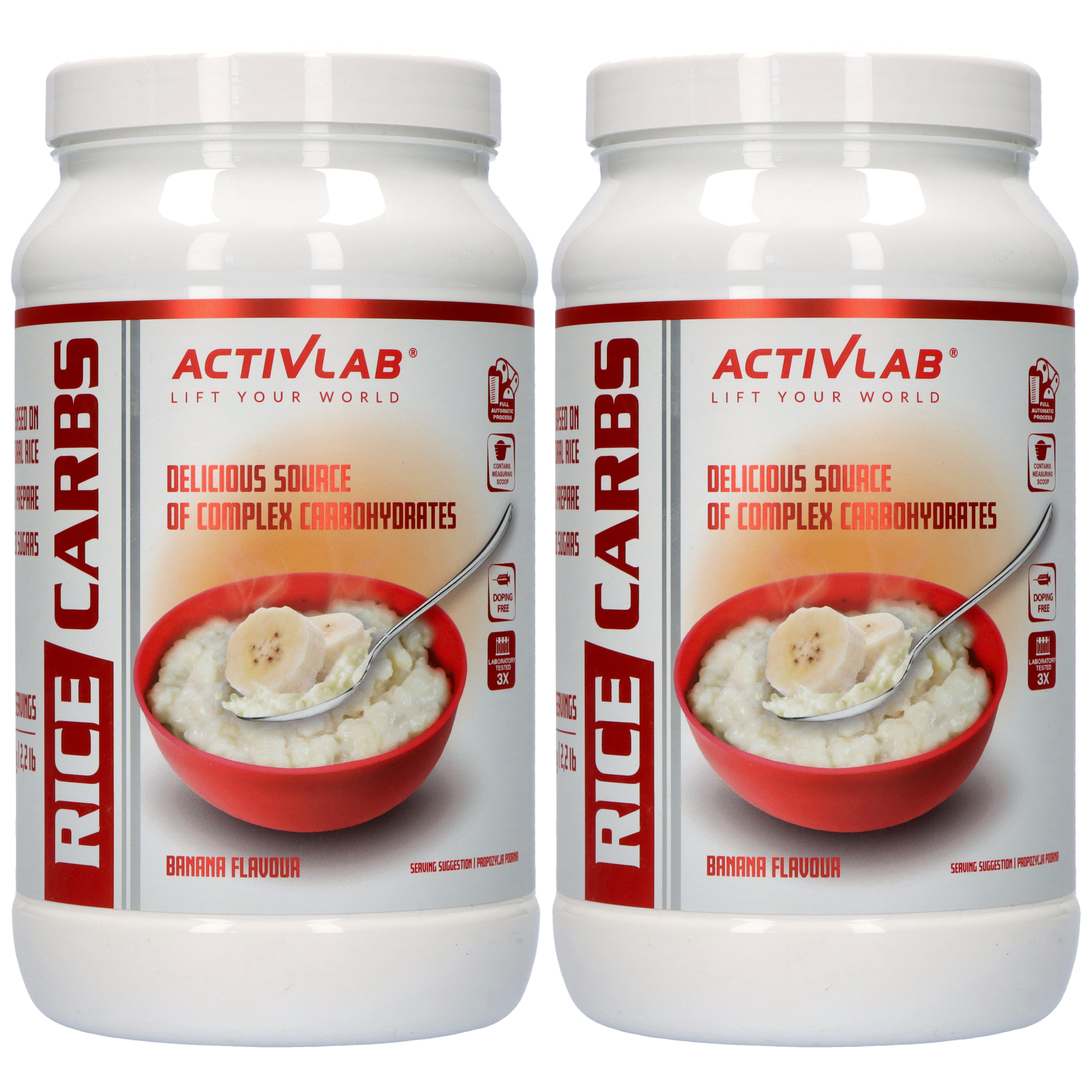 ACTIVLAB Rice Carbs - 2x 1000g - Kleik Ryżowy