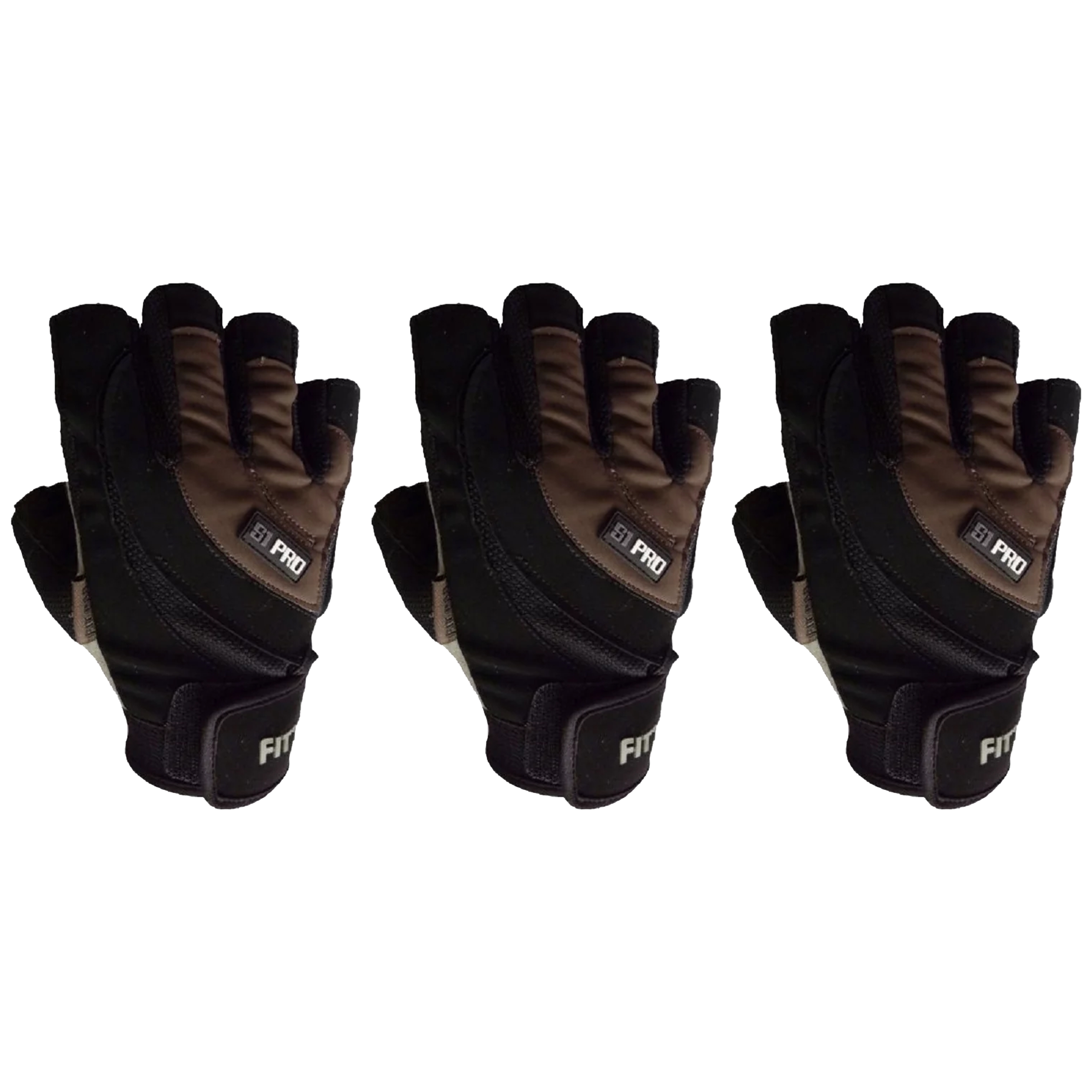 POWER SYSTEM - 3x Rękawiczki Fit Pro S1