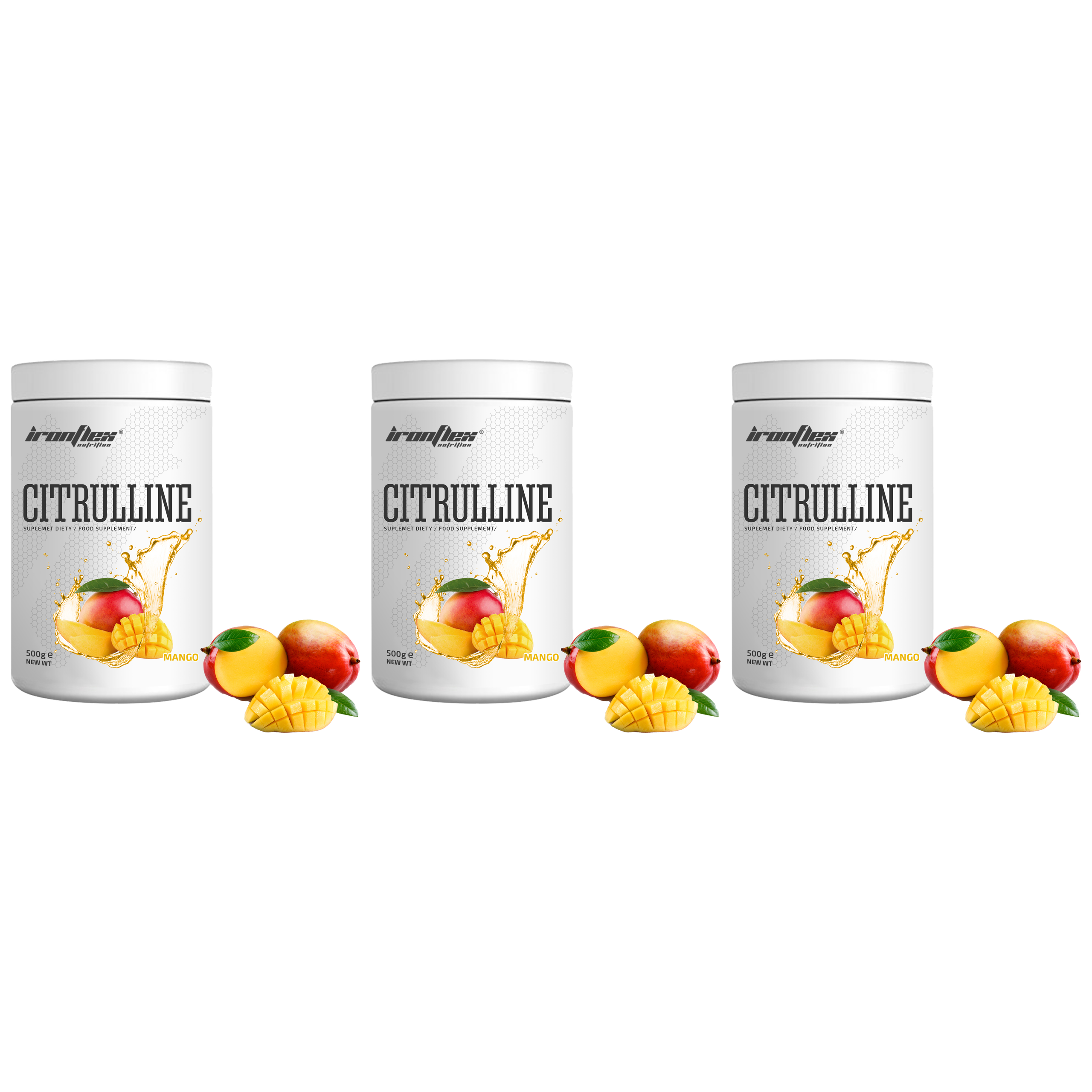 IRONFLEX Citrulline - 3x 500g