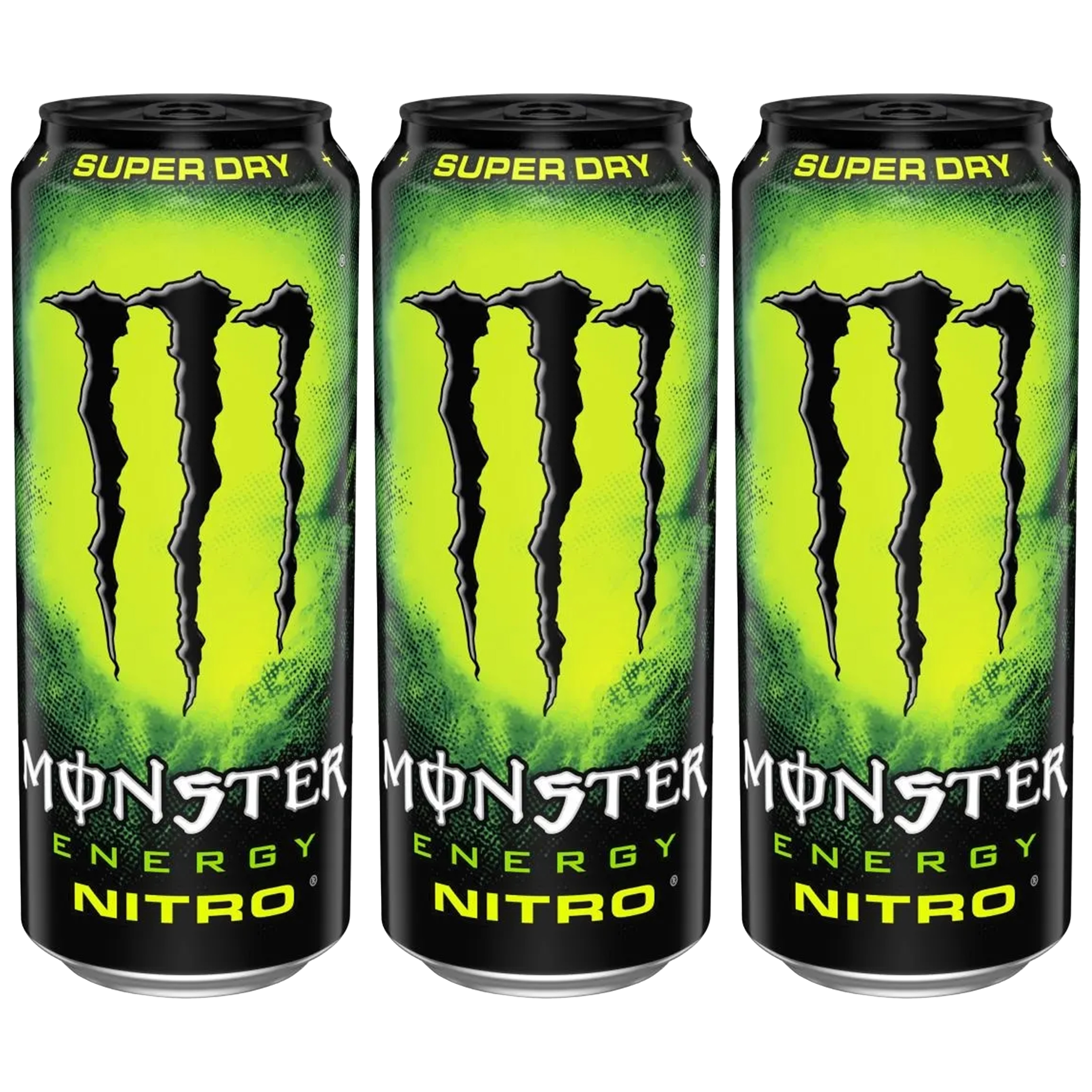 MONSTER Energy Drink Nitro Super Dry - 3x 500ml