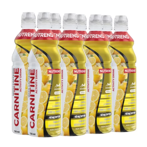 NUTREND Carnitine drink with caffeine - 8x 750ml