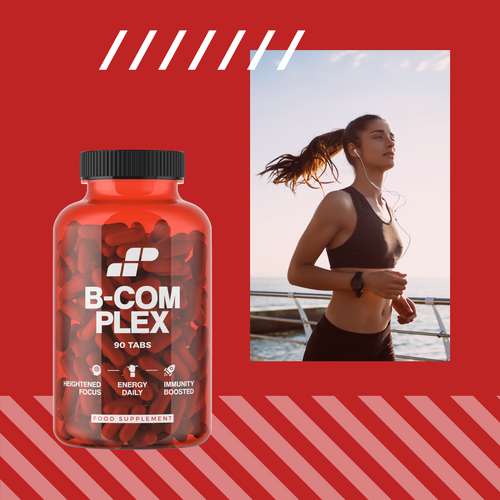 MP NUTRITION Vitamin B-Complex - 90tabs - Kompleks Witamin B