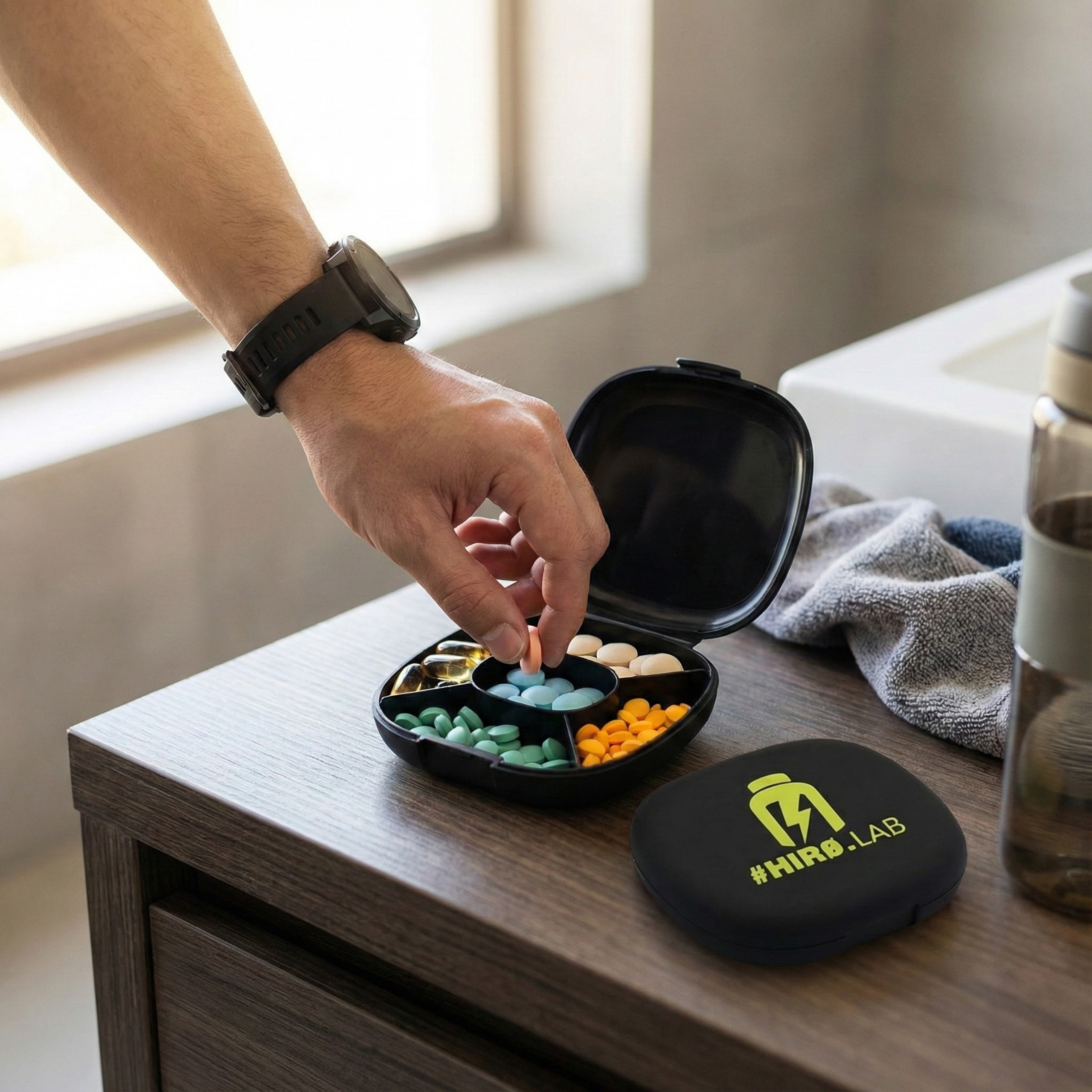 HIRO.LAB - 3x Pillbox