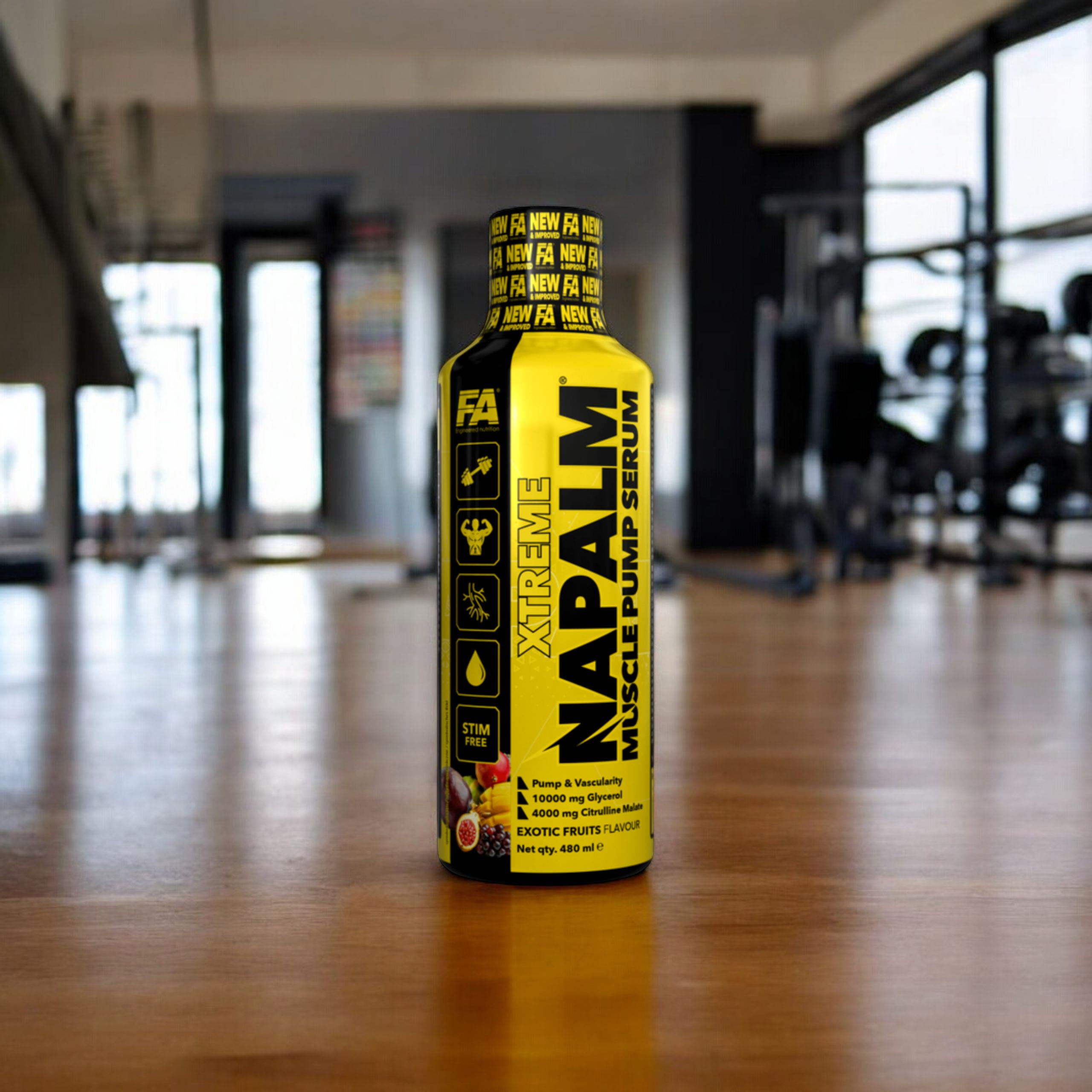 FITNESS AUTHORITY Napalm Muscle Pump Serum - 480ml - ExoticFruits - WYPRZEDAŻ - 31-03