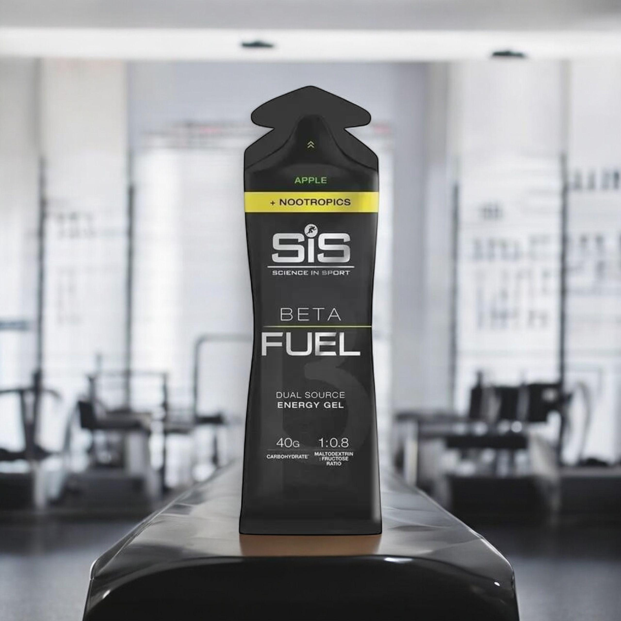 SIS (SCIENCE IN SPORT) - Fuel Energy Gel + Nootropics - 2x 60ml - Apple