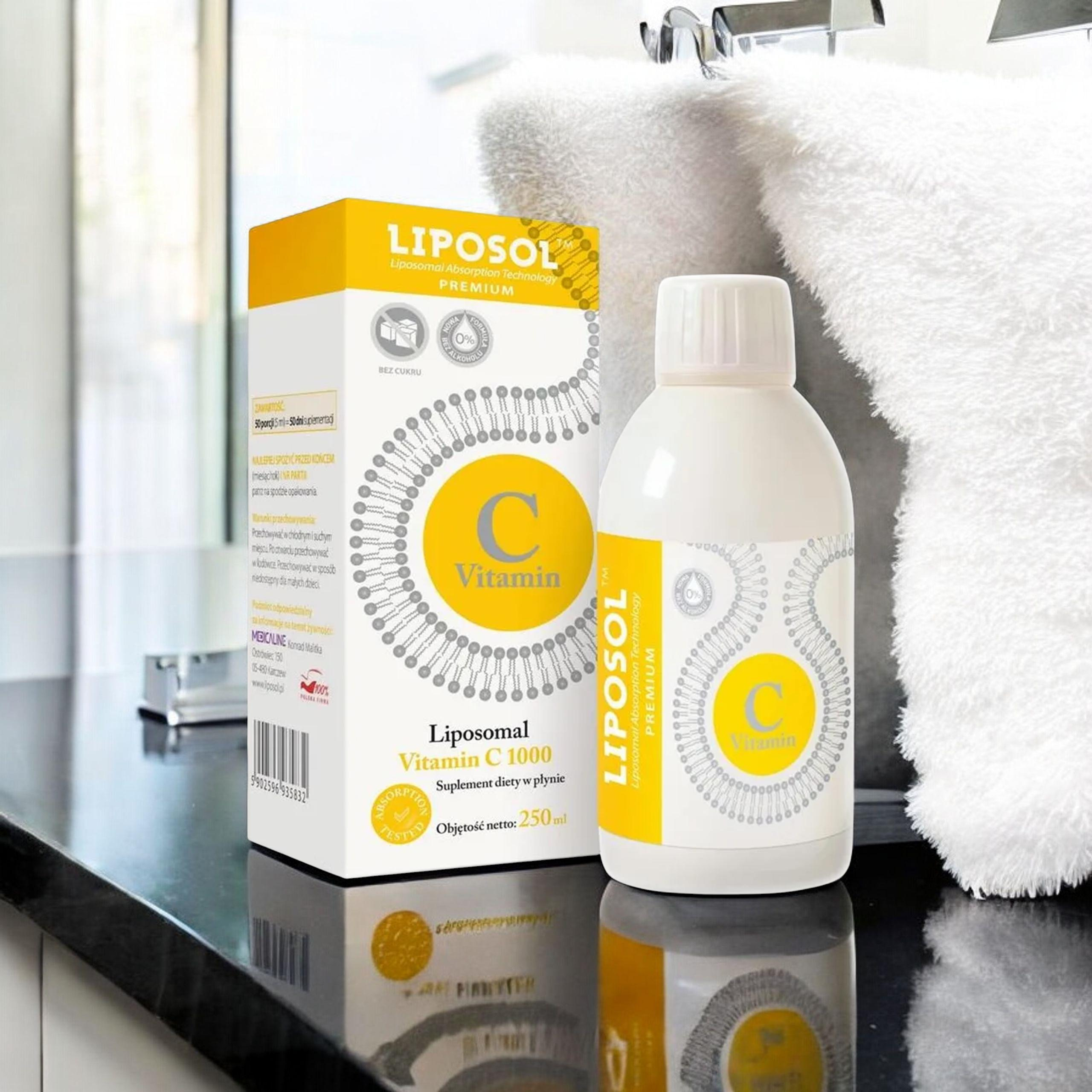 ALINESS - Liposol - Liposomal Vitamin C 1000 - 3x 250ml