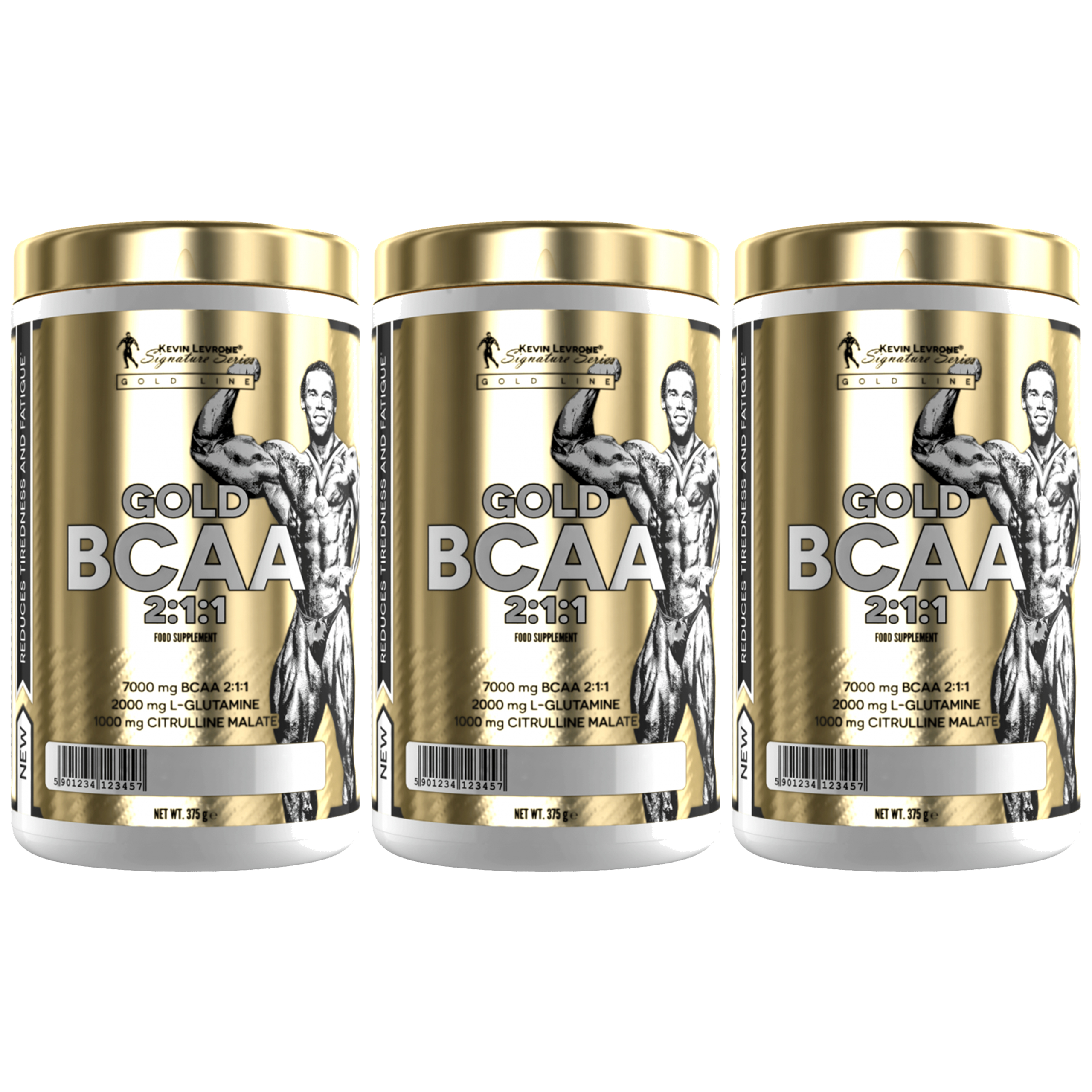 KEVIN LEVRONE Gold BCAA 2:1:1 - 3x 375g