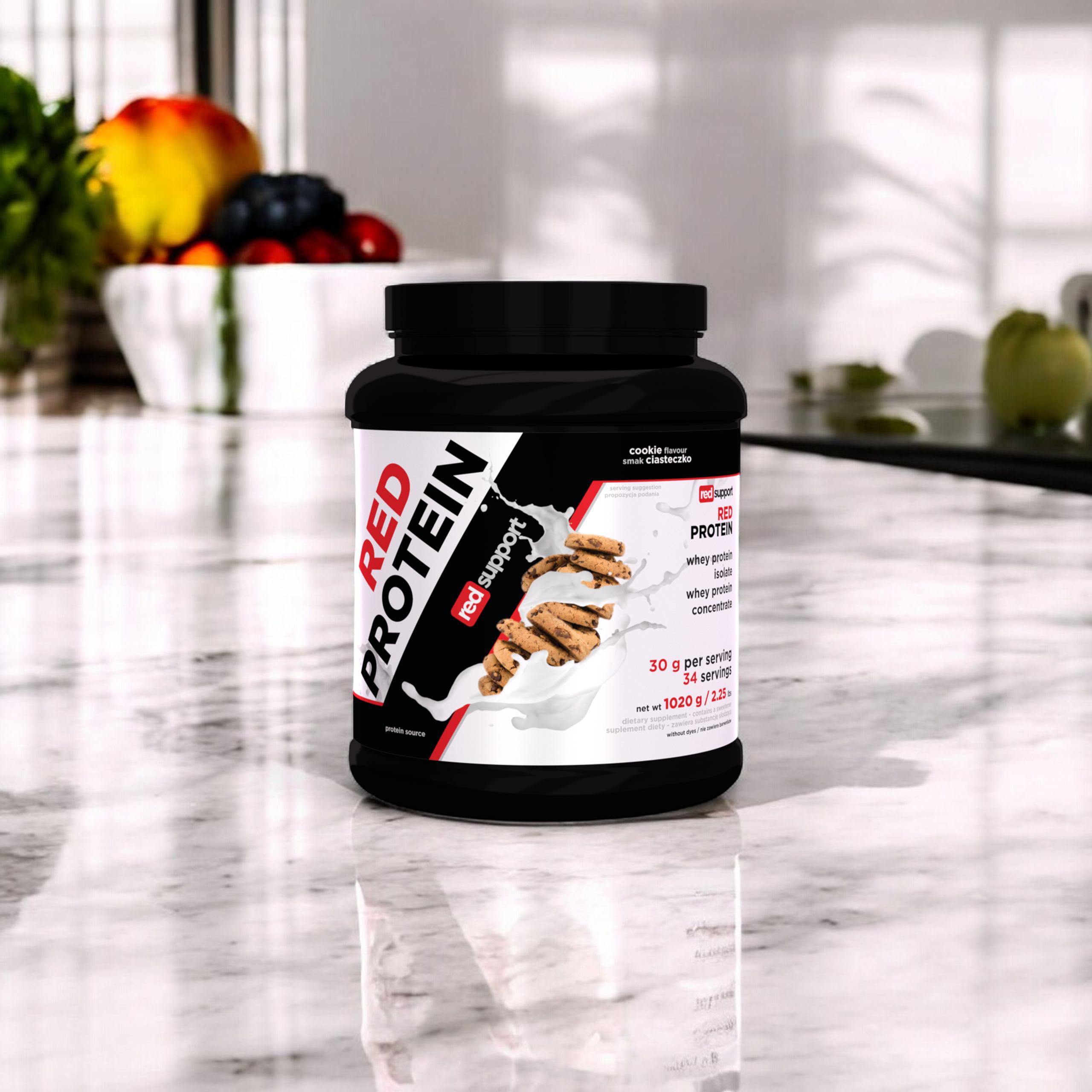 RED SUPPORT Red Protein - 1020g - WYPRZEDAŻ - 31-07