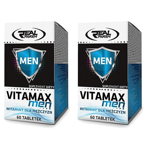 REAL PHARM Vitamax Men - 2x 60tabs