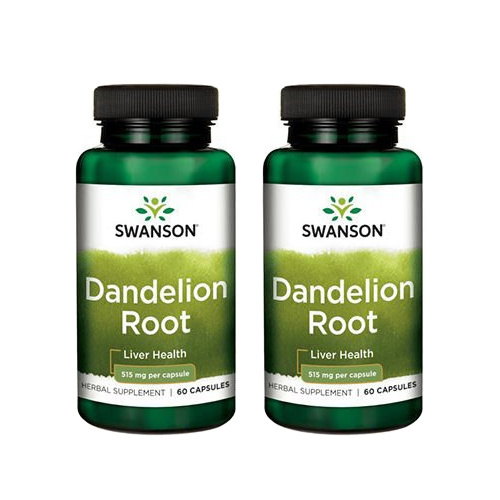 SWANSON Dandelion Root 515mg - 2x 60caps