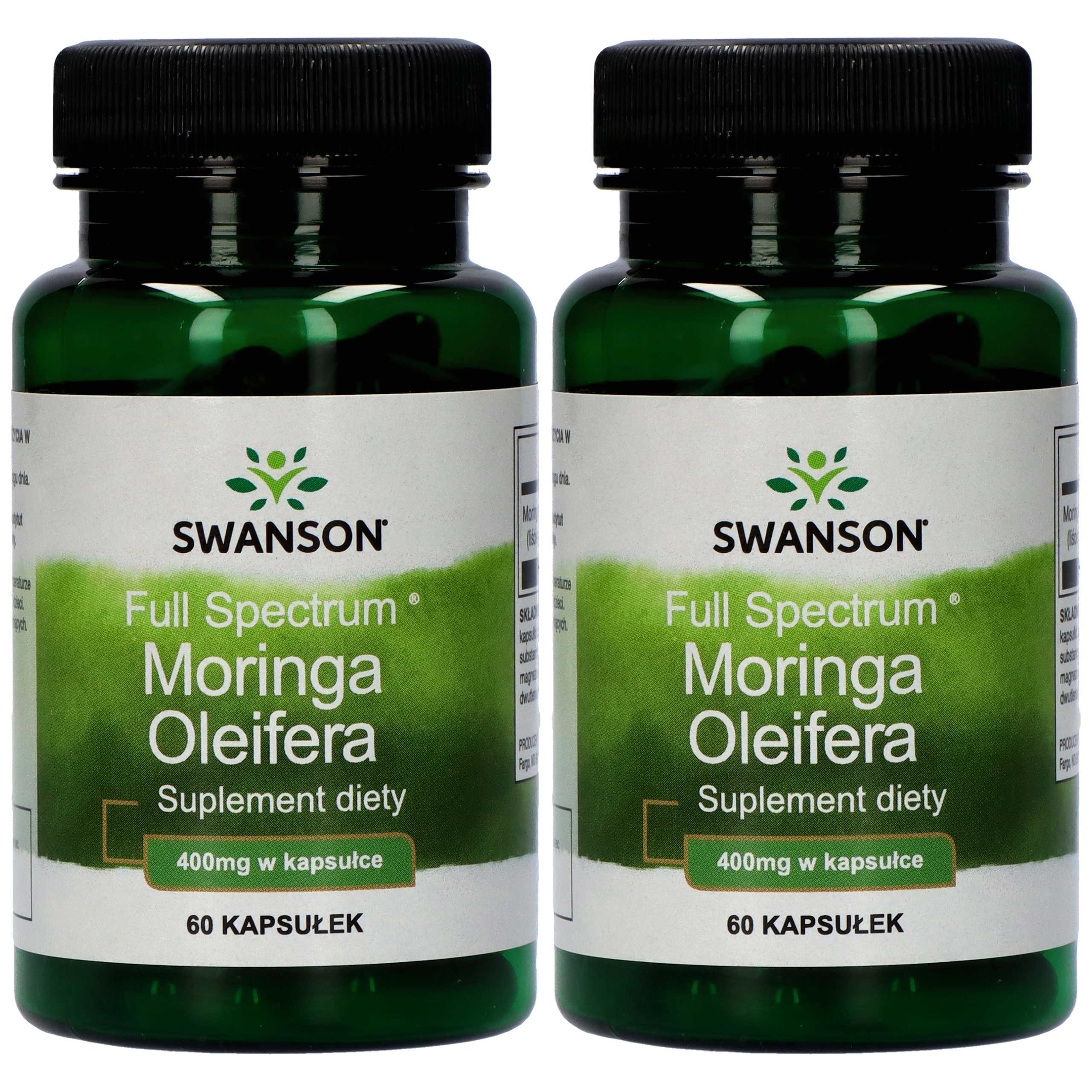 SWANSON Full Spectrum Moringa Oleifera 400mg - 2x 60caps