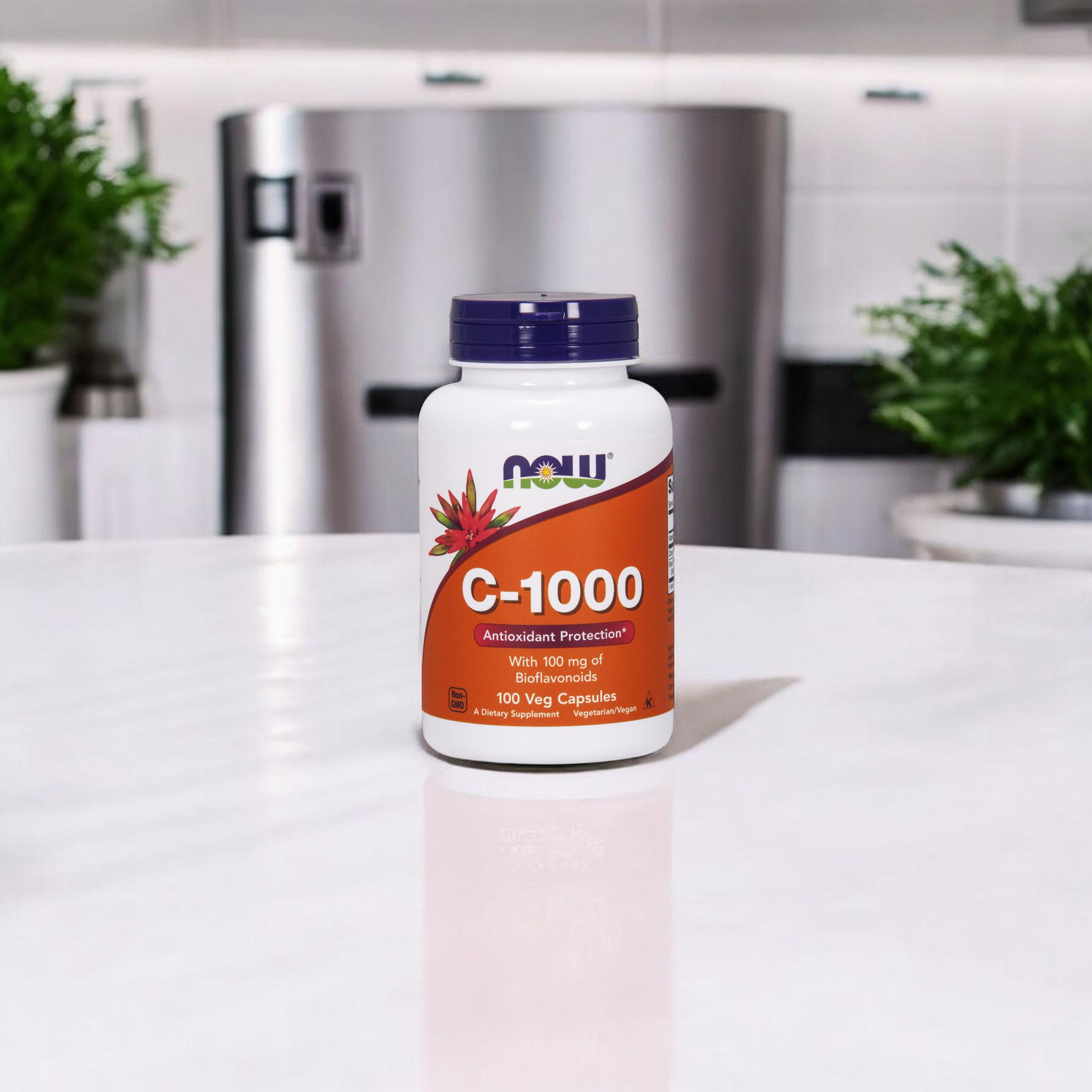 NOW Vitamin C-1000 Boiflavonoids - 2x 100vcaps