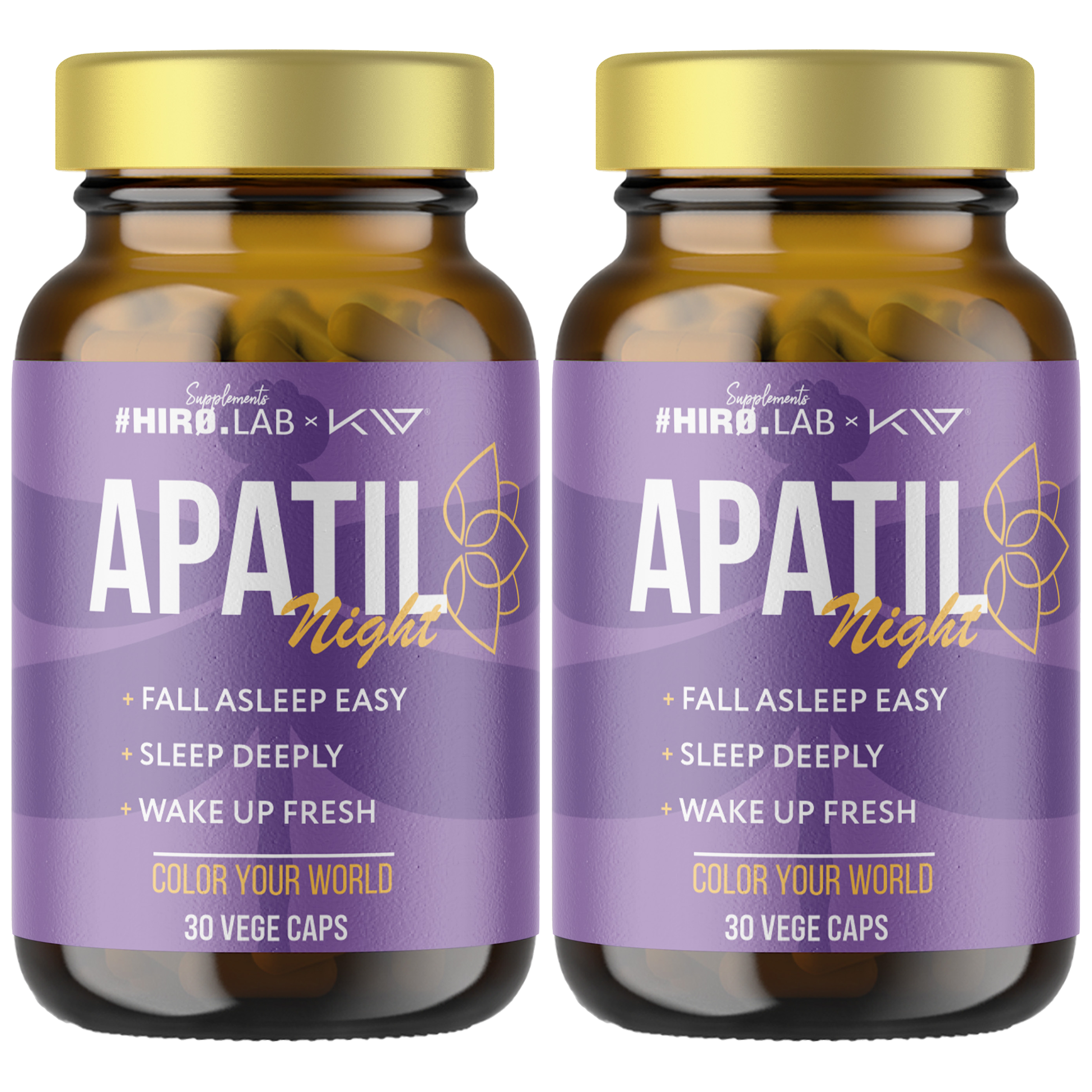 HIRO.LAB x Kamila Wybrańczyk Apatil Night - 2x 30vcaps
