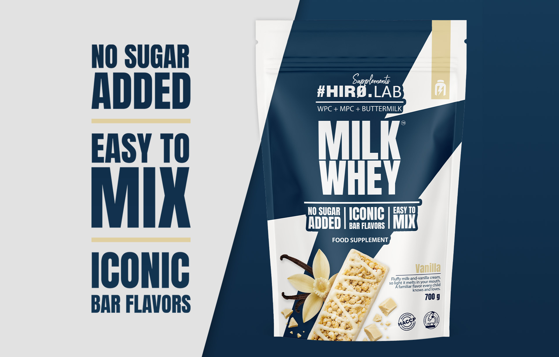 HIRO.LAB - Milk Whey - 700g