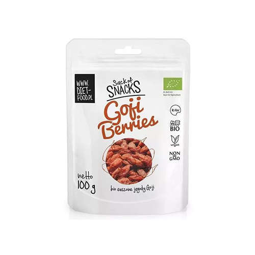 DIET FOOD Bio - Goji Berries - 100g - Jagody Goji