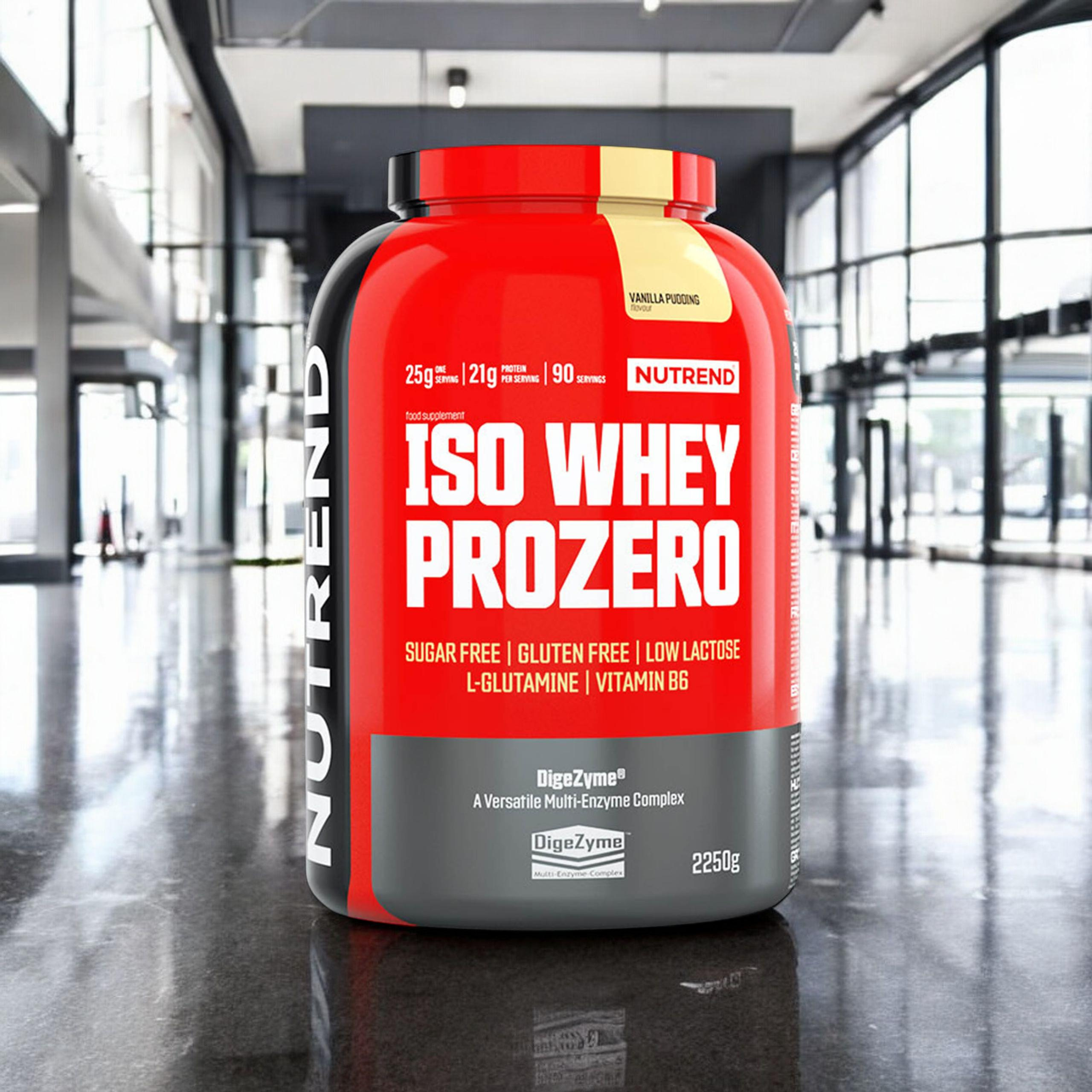 NUTREND Iso Whey Pro Zero - 3x 2250g