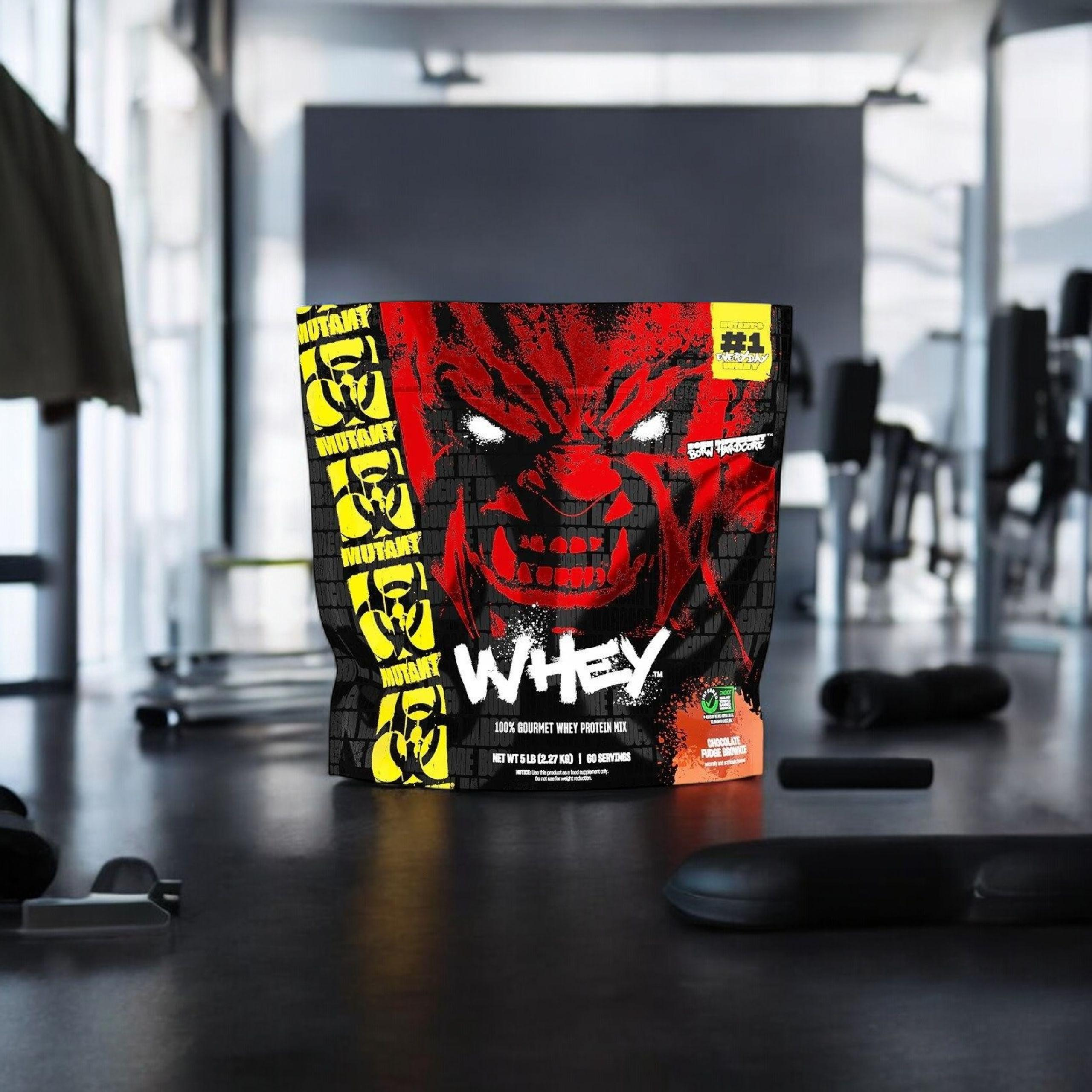 USZKODZONE - Mutant Whey - 2270g - Chocolate Fudge Brownie - WYPRZEDAŻ - 30-06