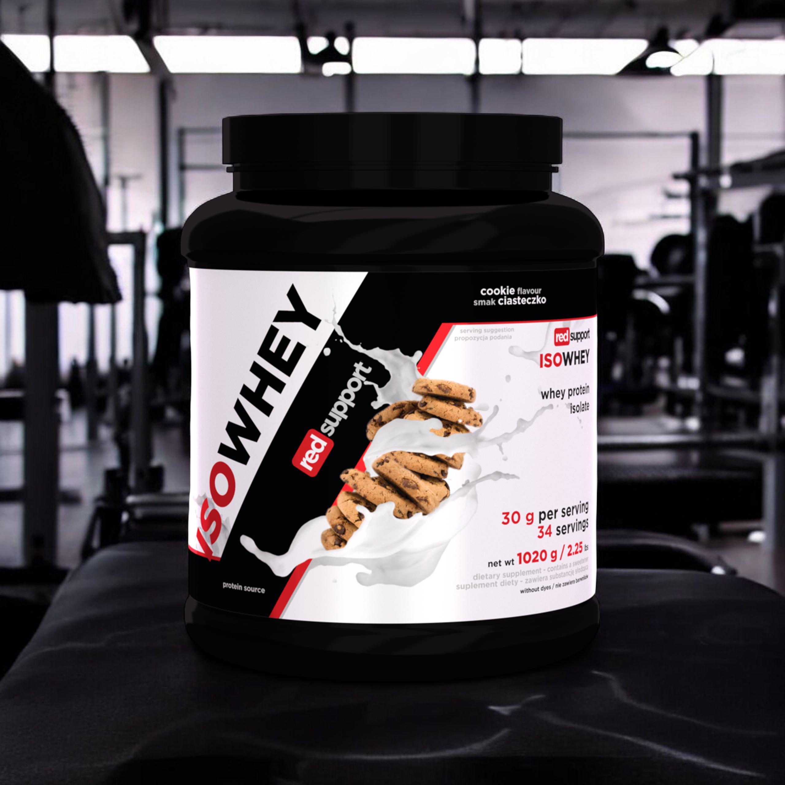RED SUPPORT IsoWhey - 3x 1020g