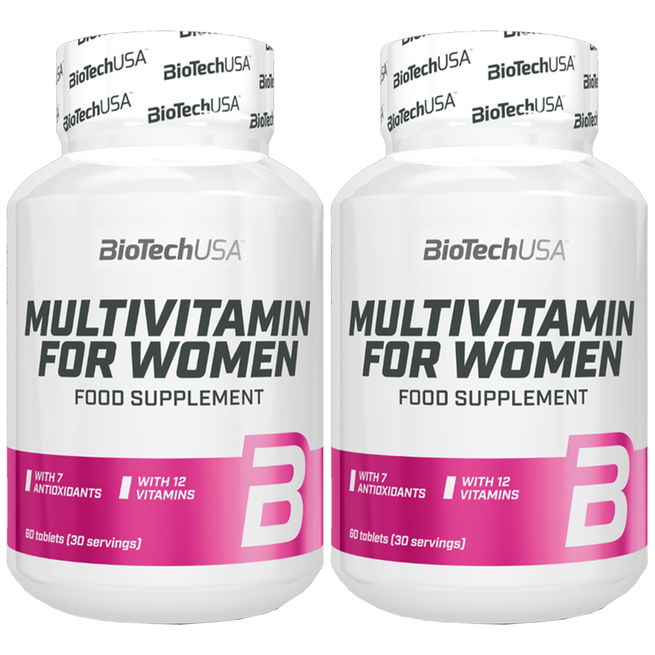 BioTech USA Multivitamin For Women - 2x 60tabs