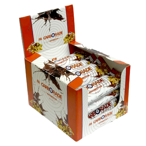 FITNESS AUTHORITY - Carborade Recovery Bar - 24x 3x 40g 