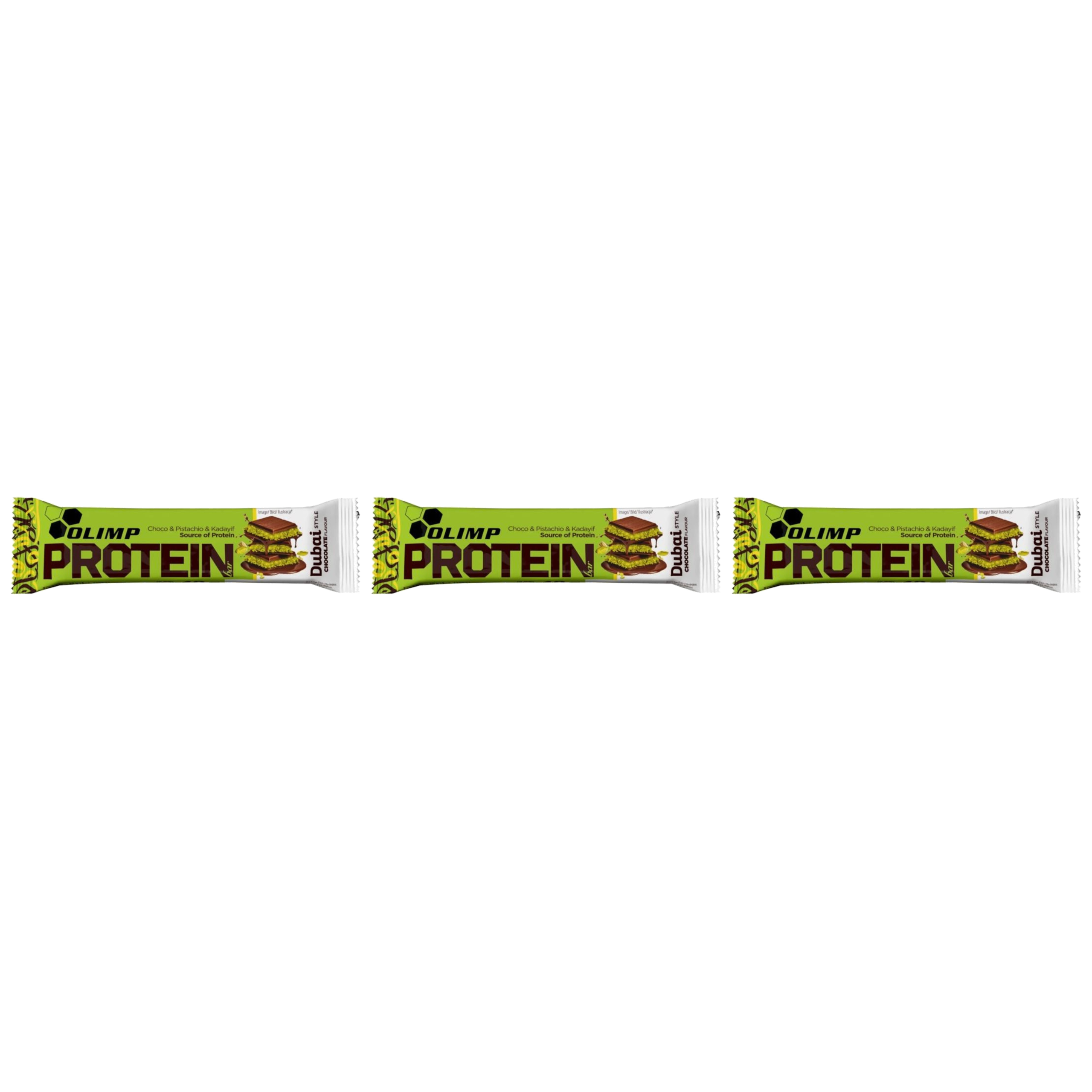 OLIMP - Protein Bar - 3x 40g - Dubai Chocolate