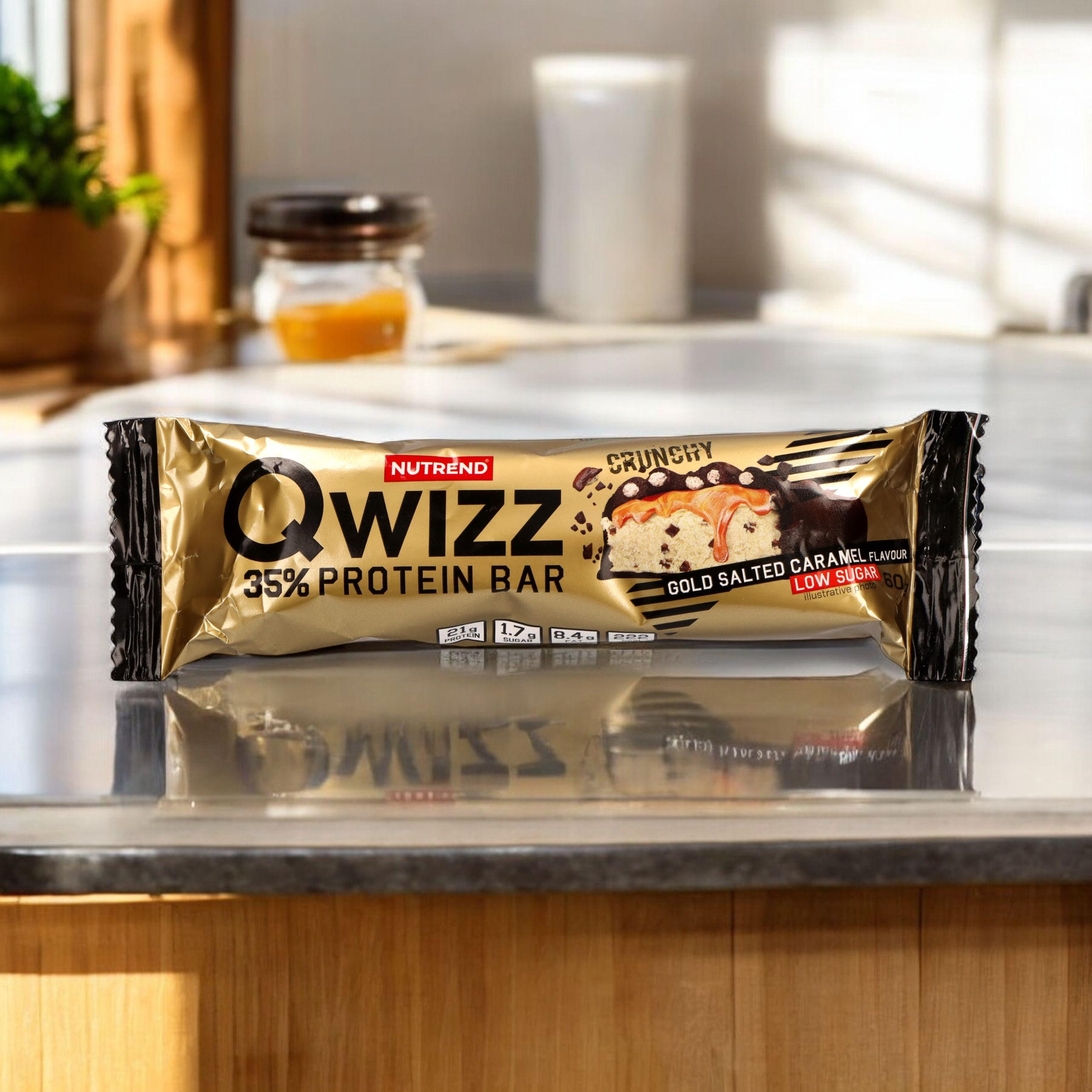 NUTREND Baton QWIZZ Protein Bar - 60g - WYPRZEDAŻ - 12-05