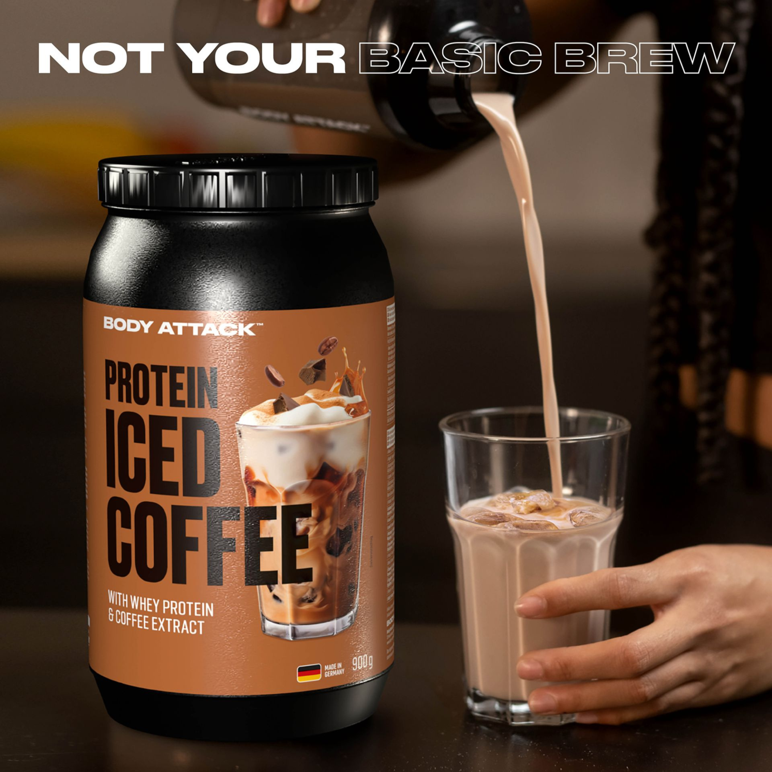 BODY ATTACK - Protein Iced Coffee - 900g 