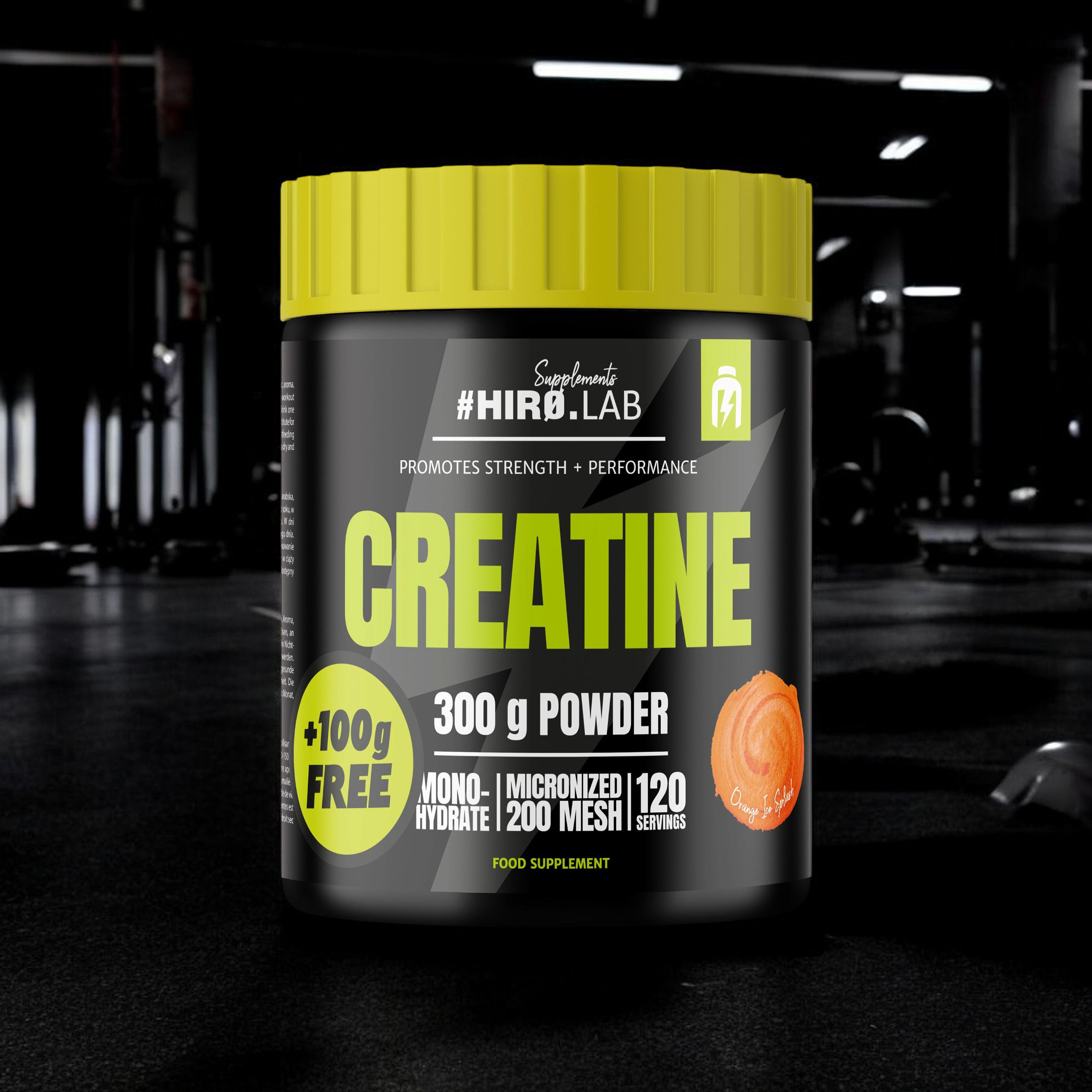 HIRO.LAB Creatine - 300g + 100g FREE