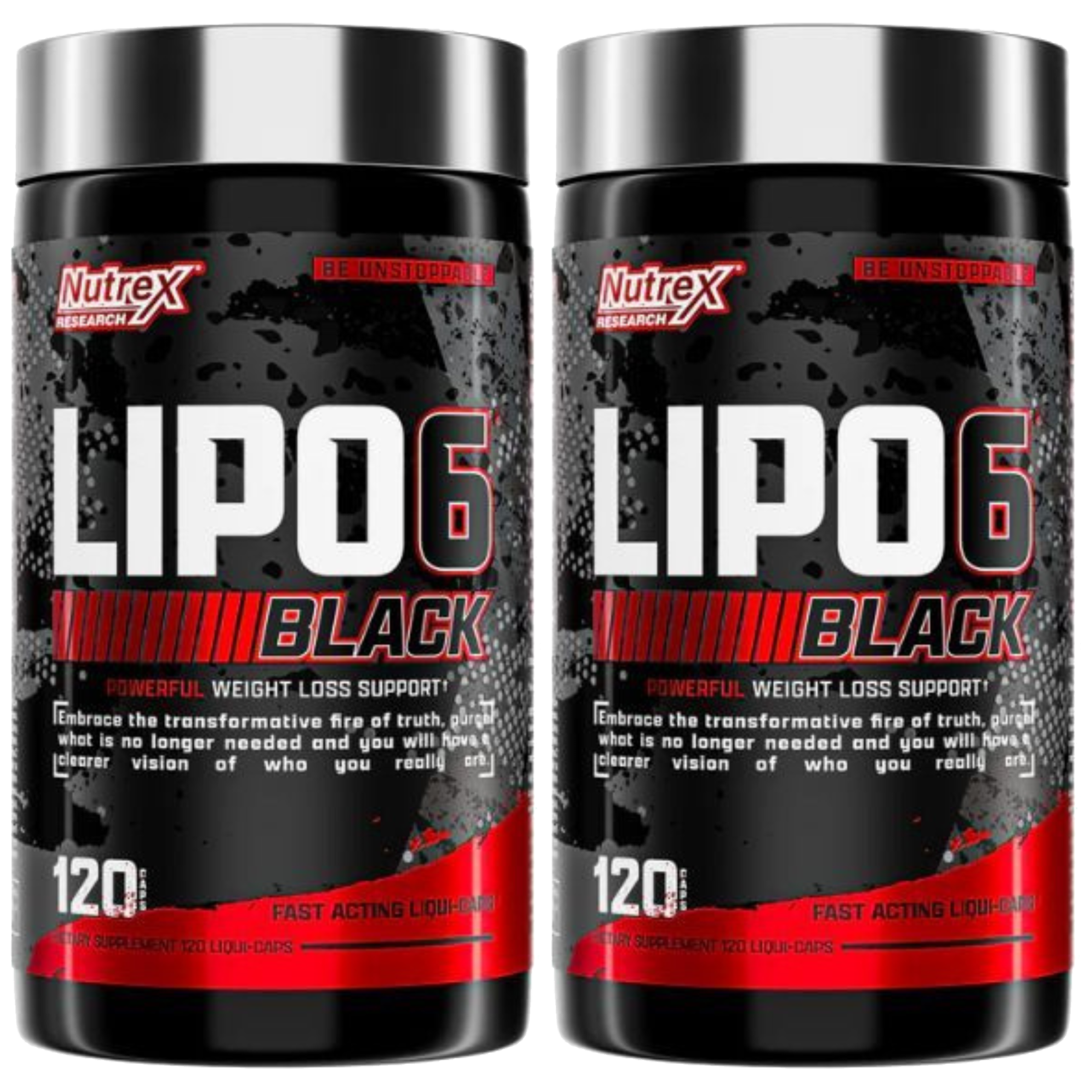 NUTREX Lipo 6 Black - 2x 120caps