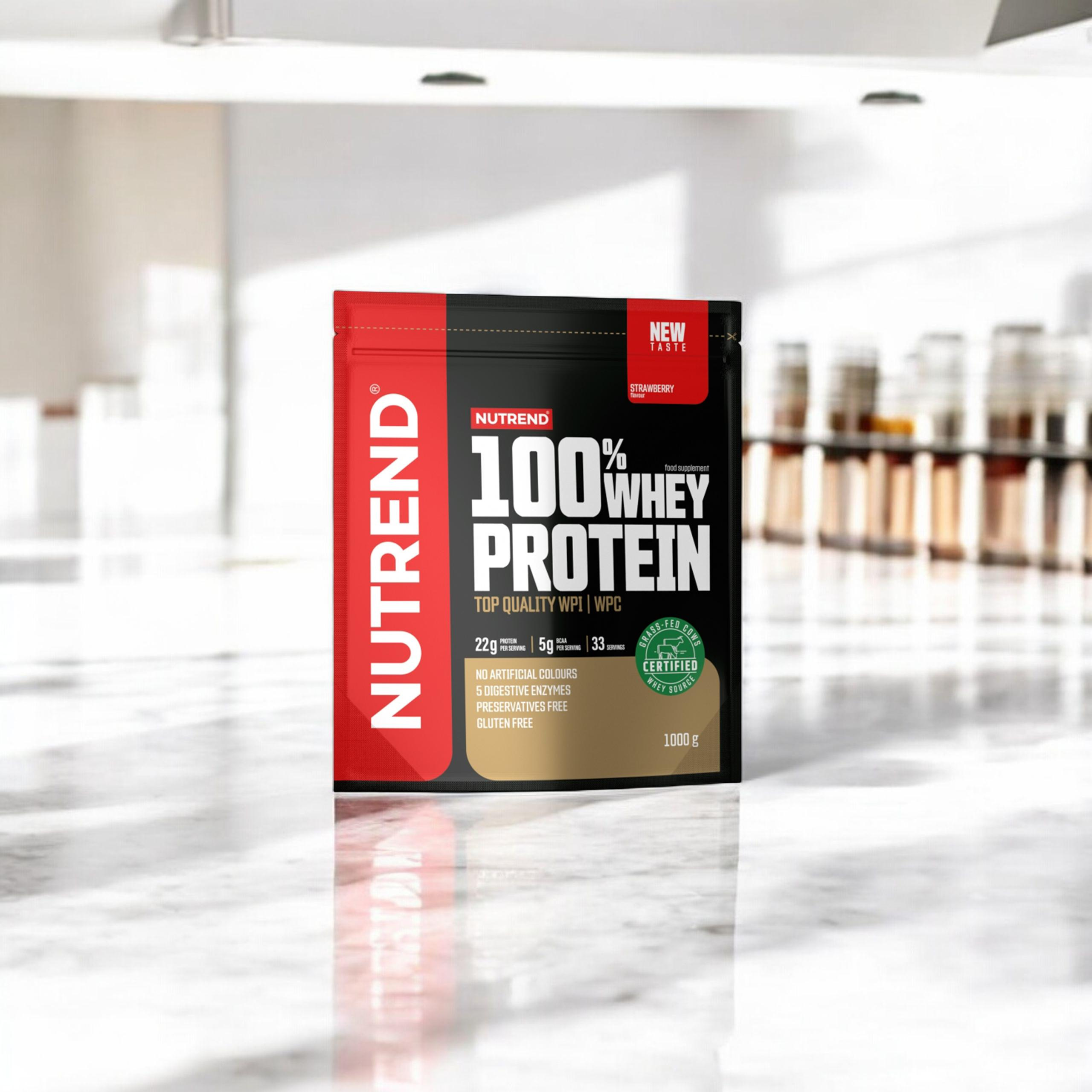 NUTREND 100% Whey Protein - 3x 1000g
