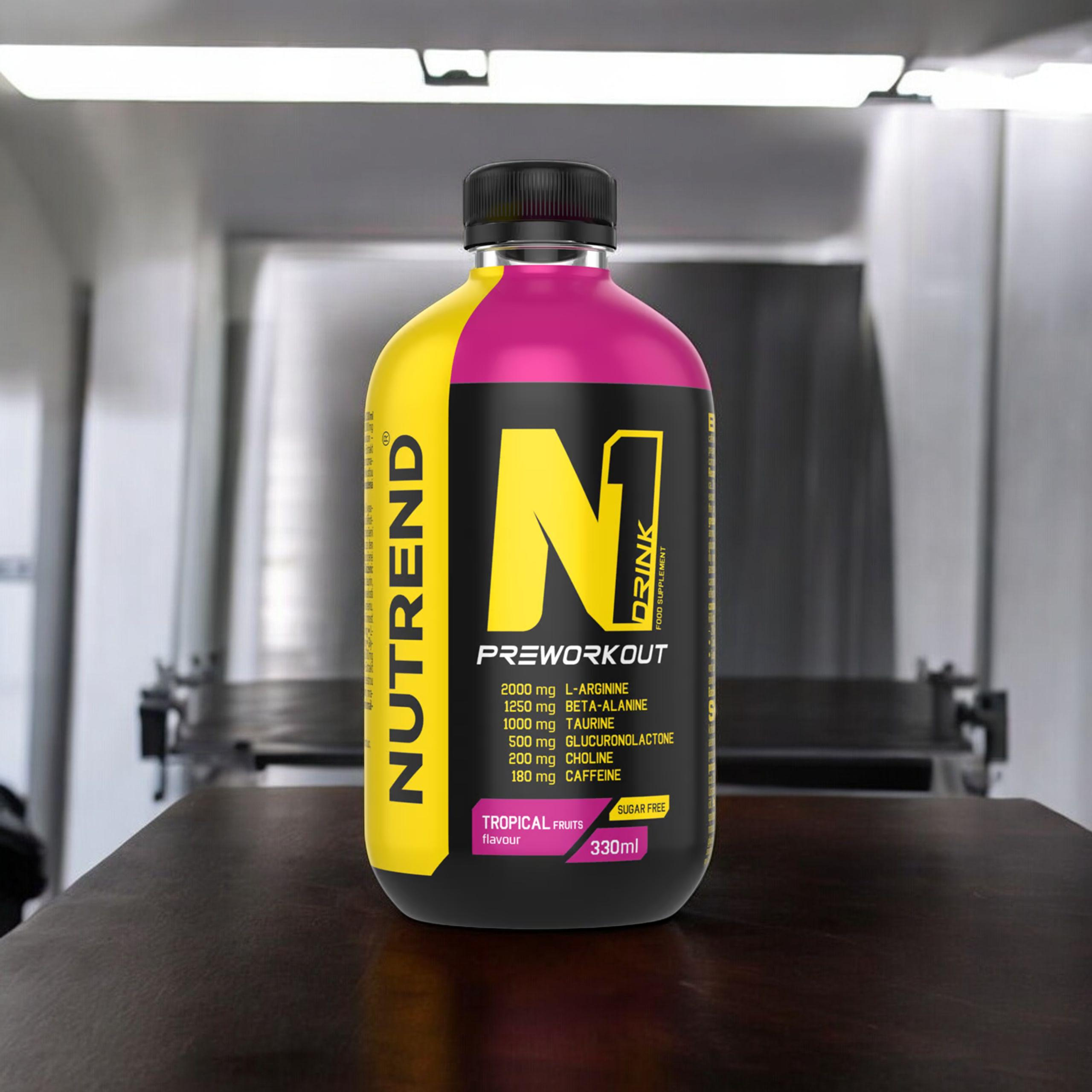 NUTREND N1 Drink PreWorkout - 2x 330ml