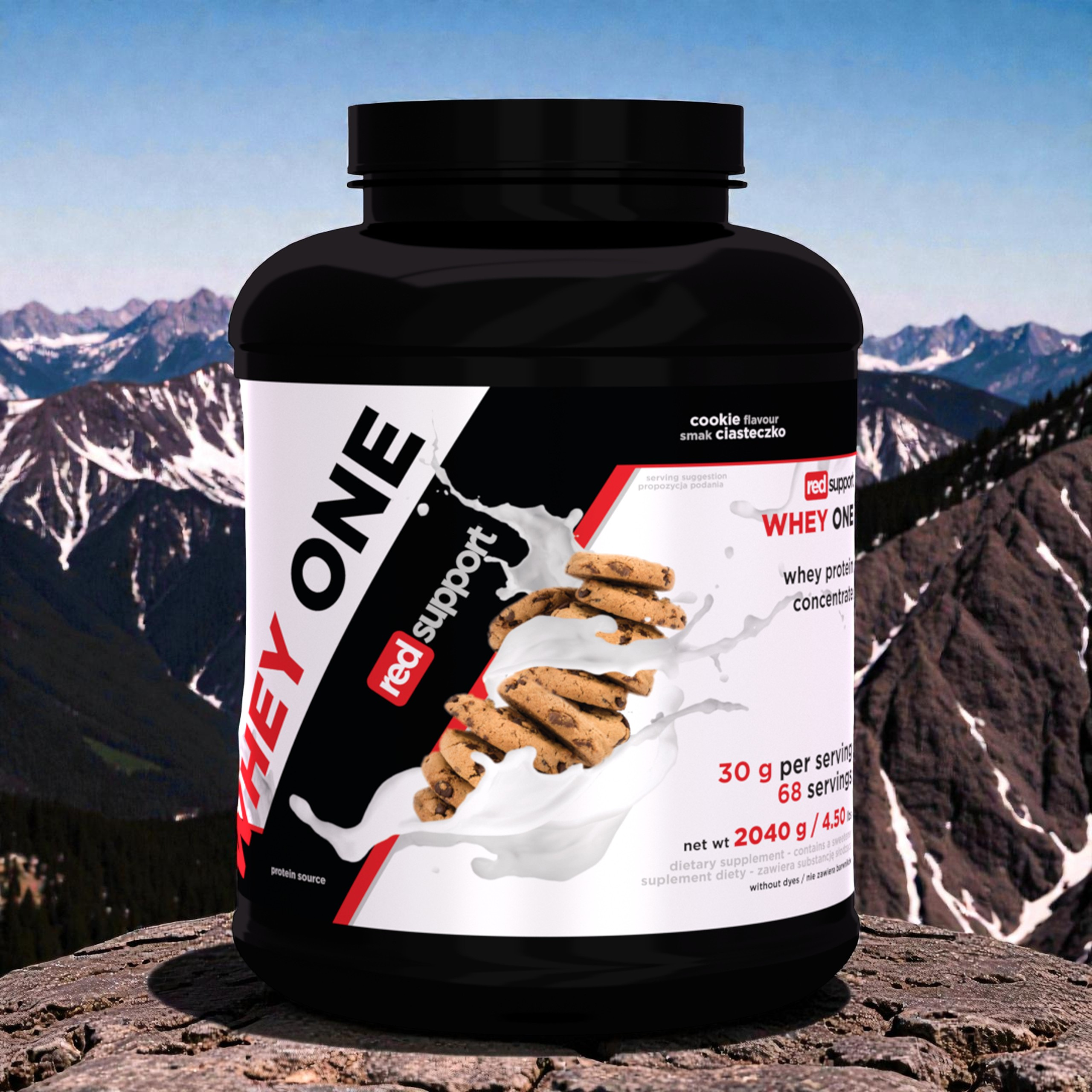 RED SUPPORT Whey One - 2x 2040g