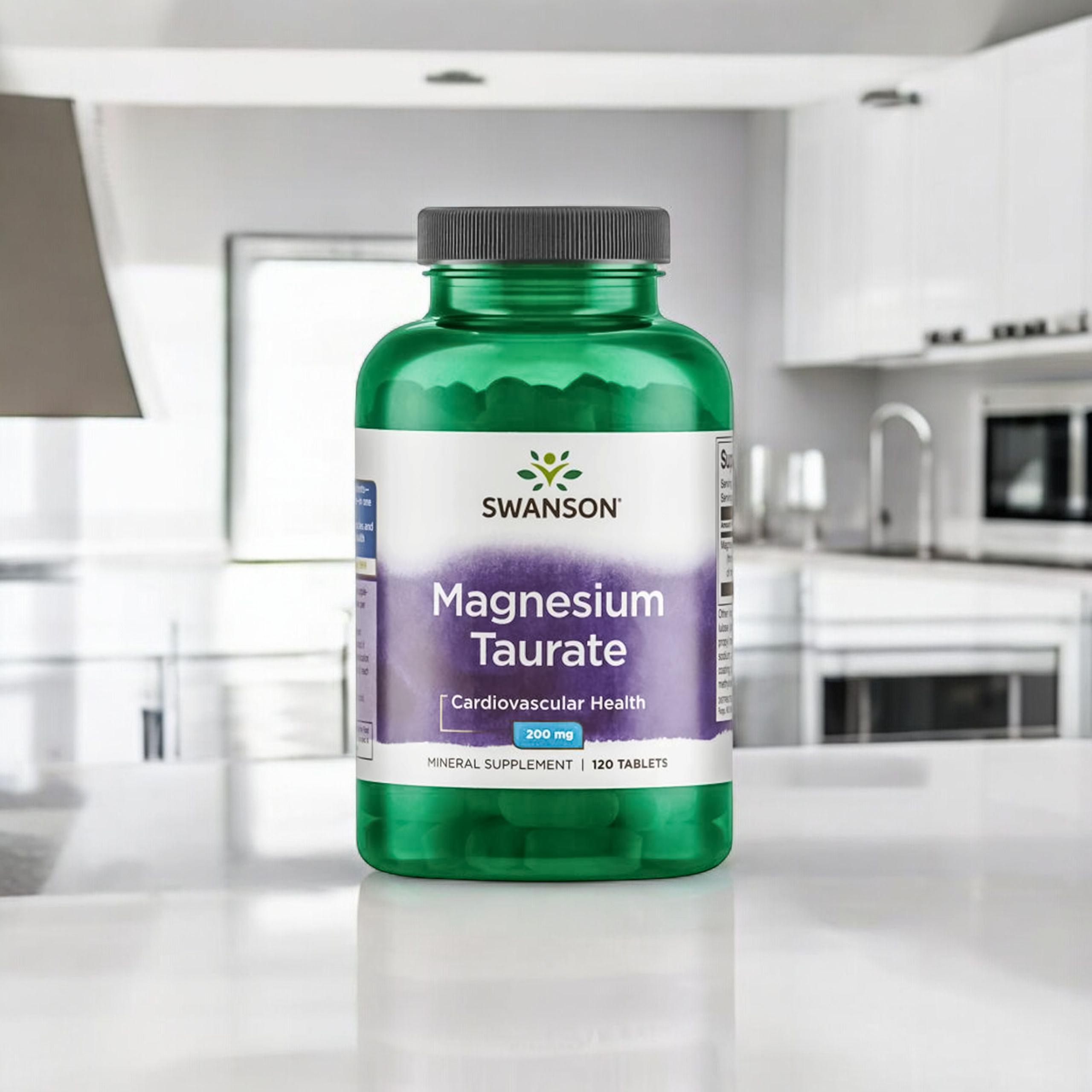 SWANSON Magnesium Taurate 100mg - 2x 120tabs
