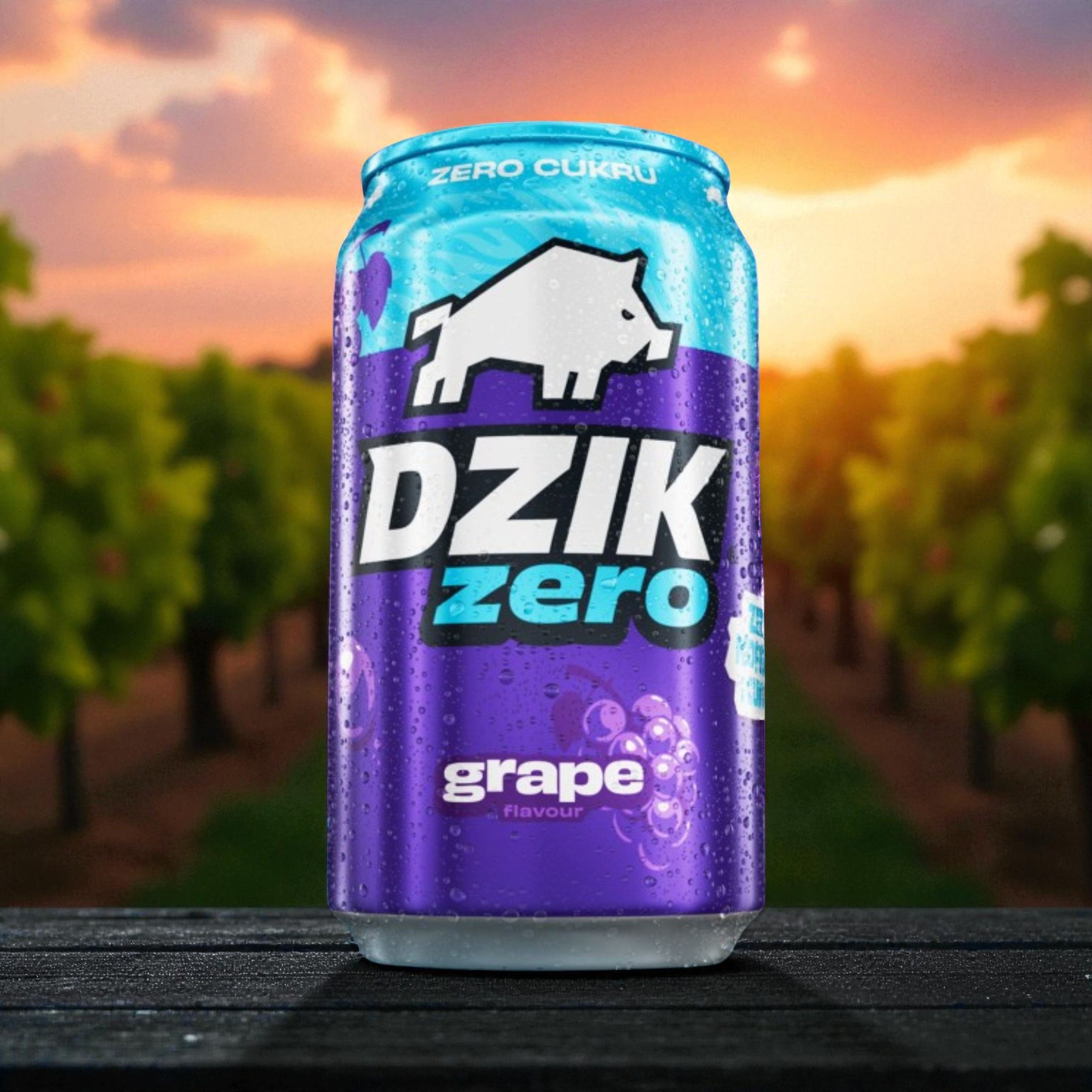 DZIK - Energy Zero - 24x 330ml