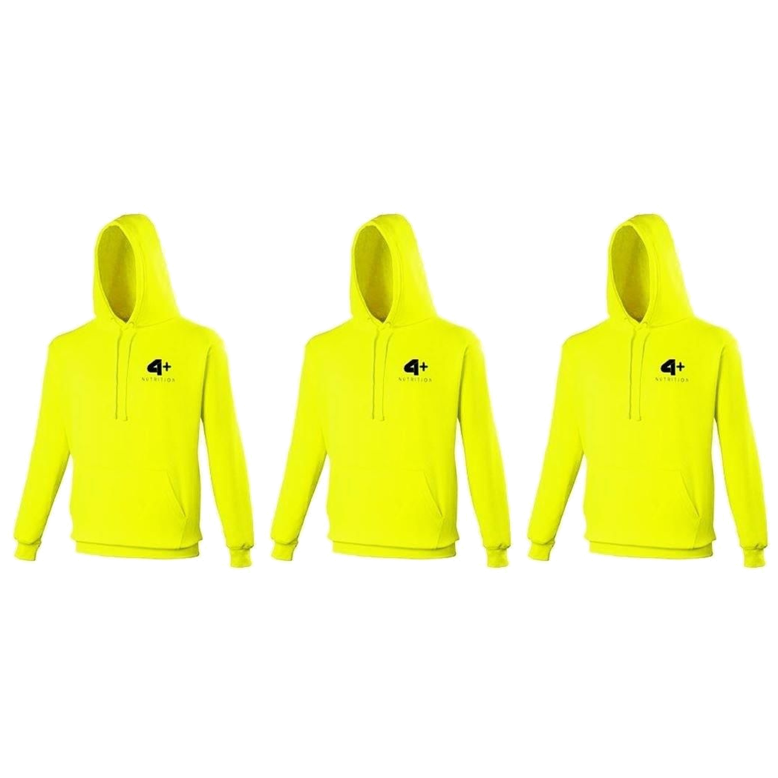4+ NUTRITION Bluza - 3x Yellow