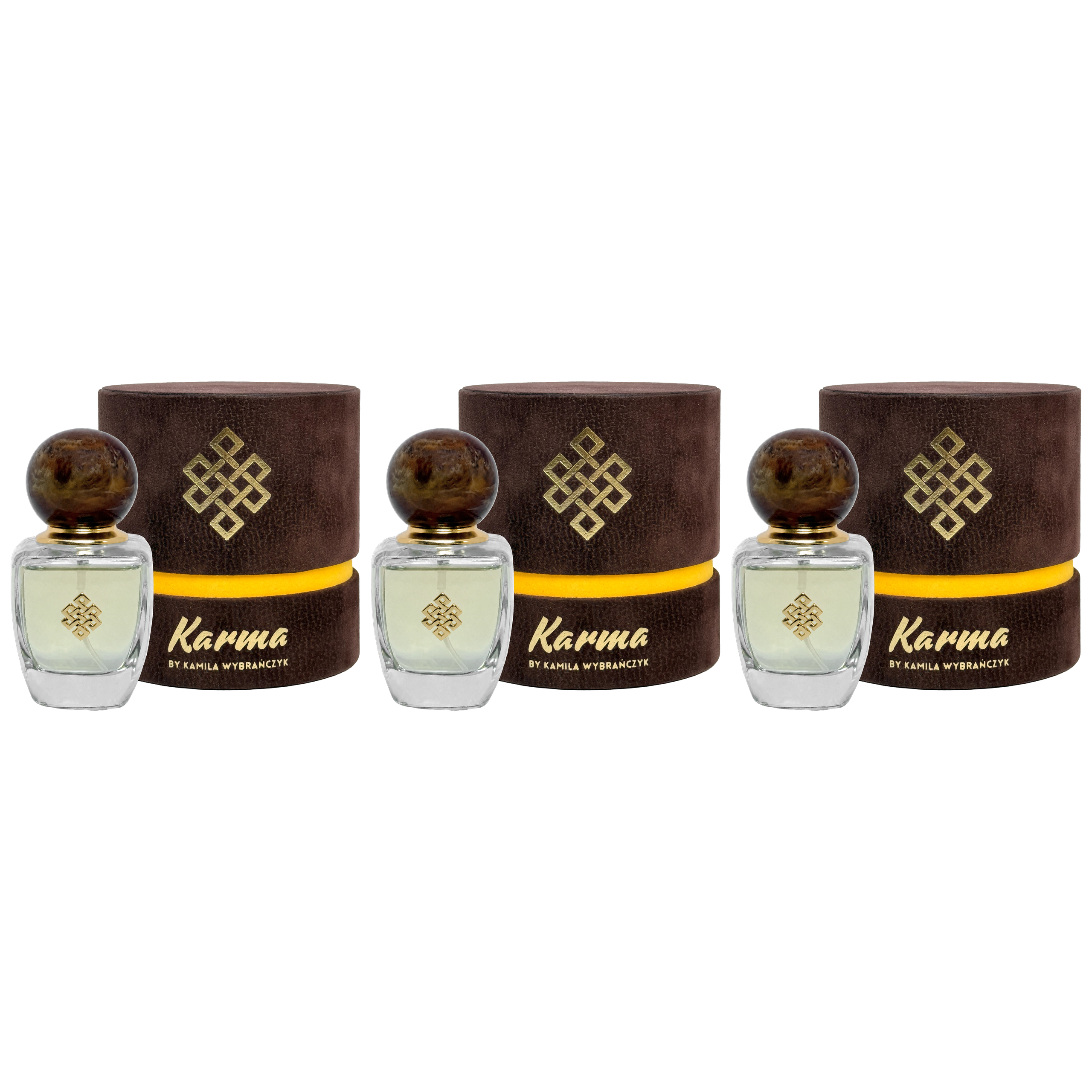 KAMILA WYBRAŃCZYK - Perfumy Karma - 3x 50ml