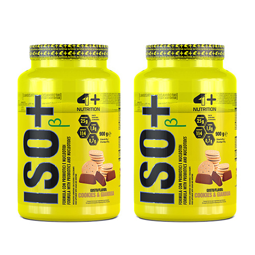 4+ NUTRITION Iso+ Probiotics - 2x 900g