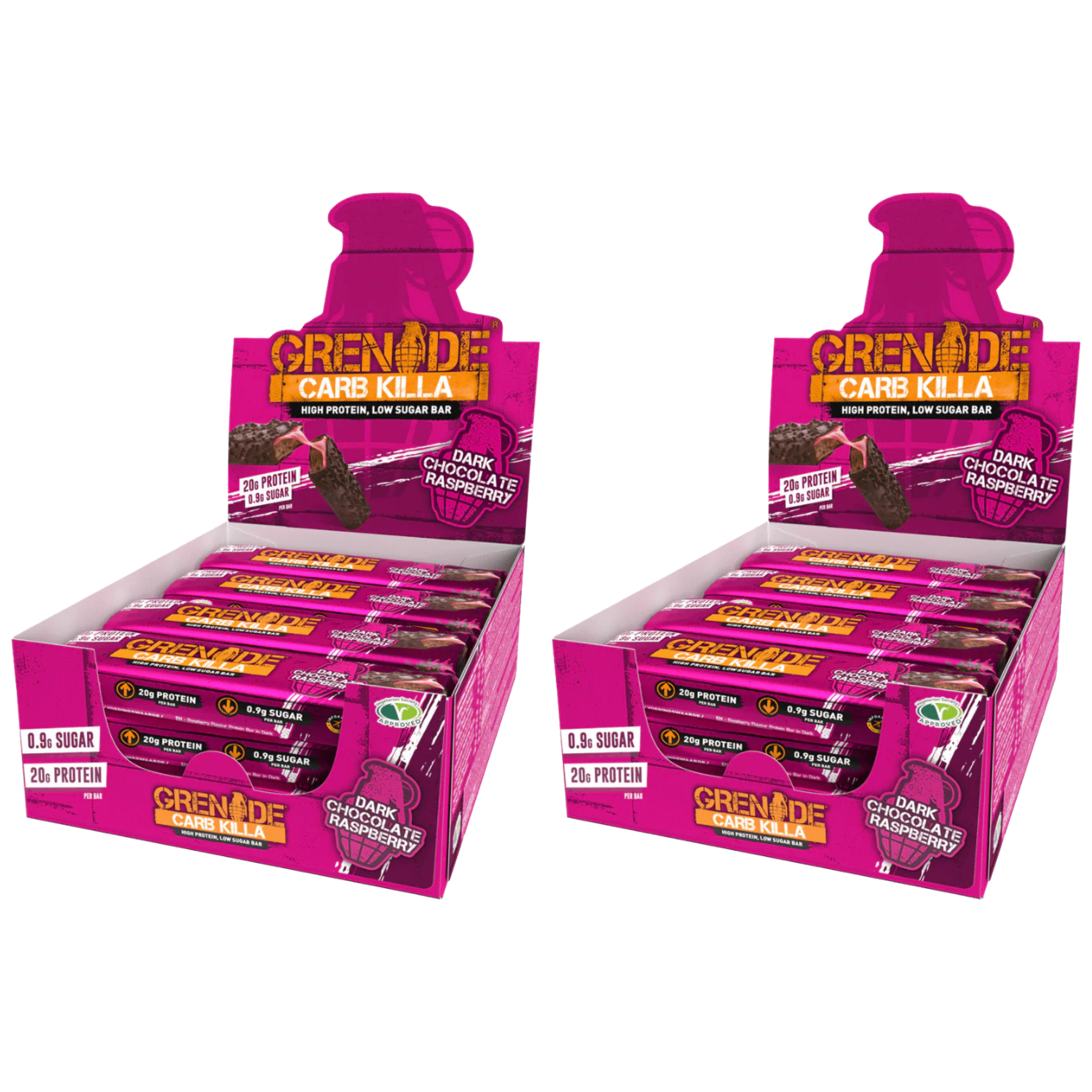 Grenade Protein Bar - 12x 2x 60g