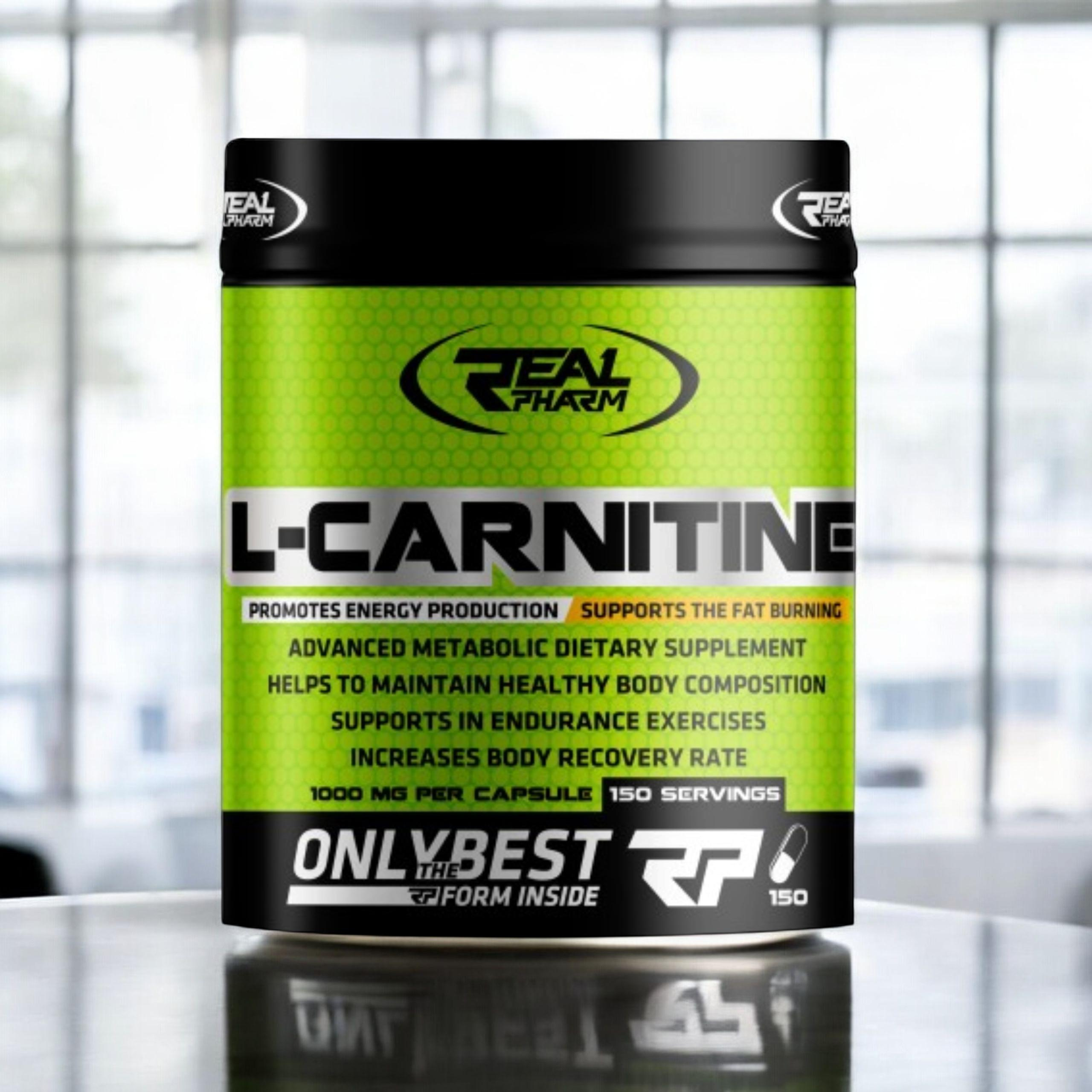 REAL PHARM L-Carnitine 1000mg - 150caps