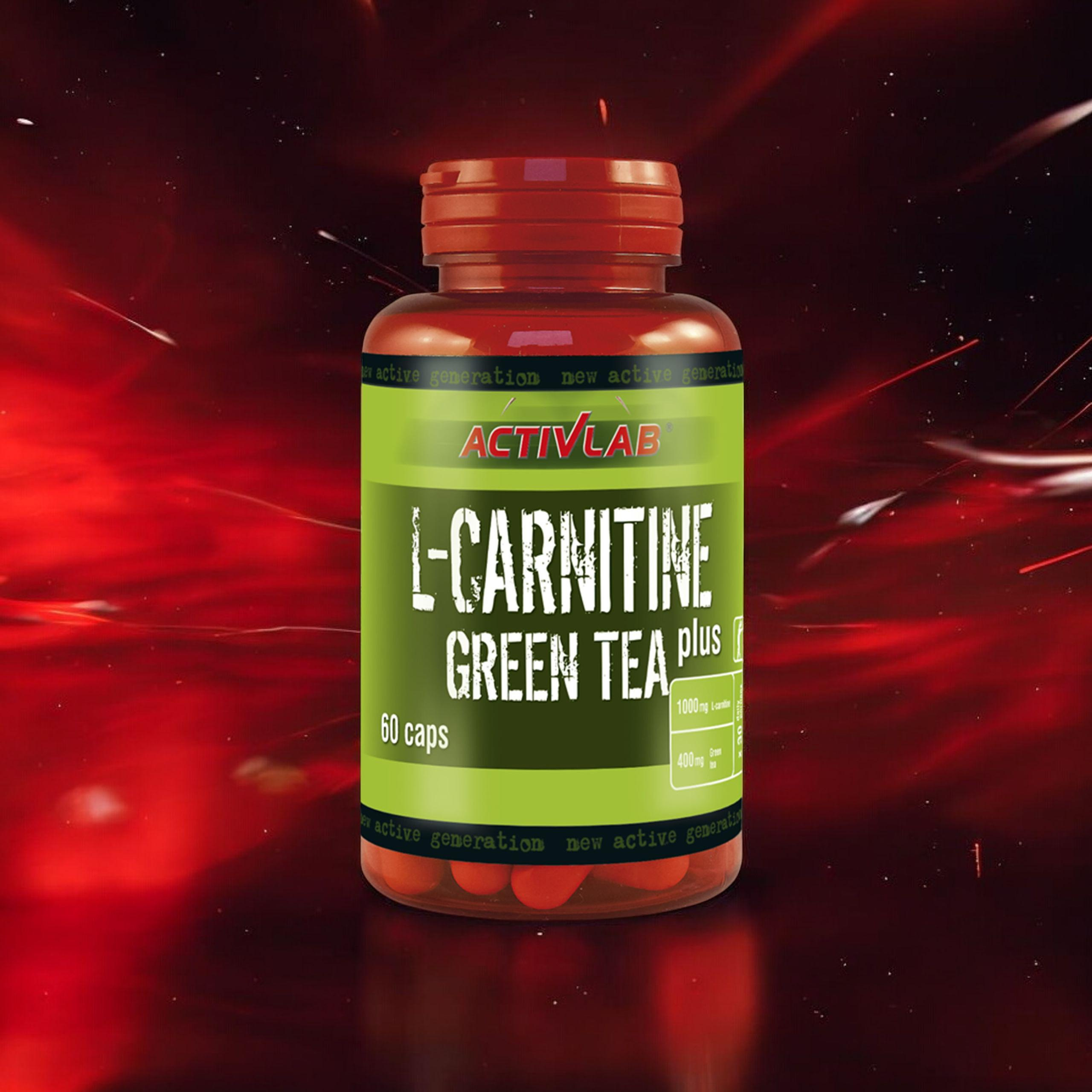 ACTIVLAB L-Carnitine + Green Tea - 2x 60caps