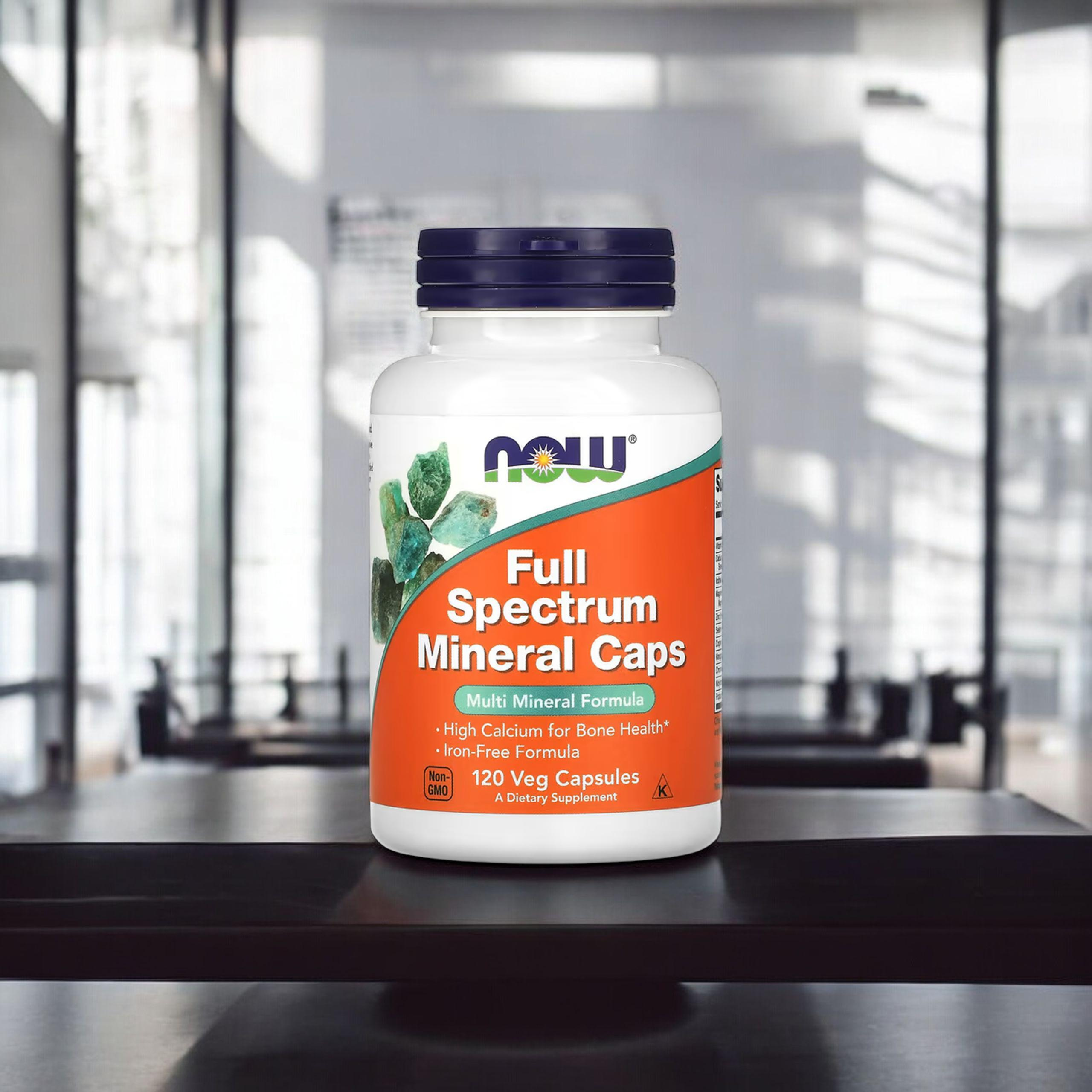 NOW Full Spectrum Mineral caps - 3x 120vcaps