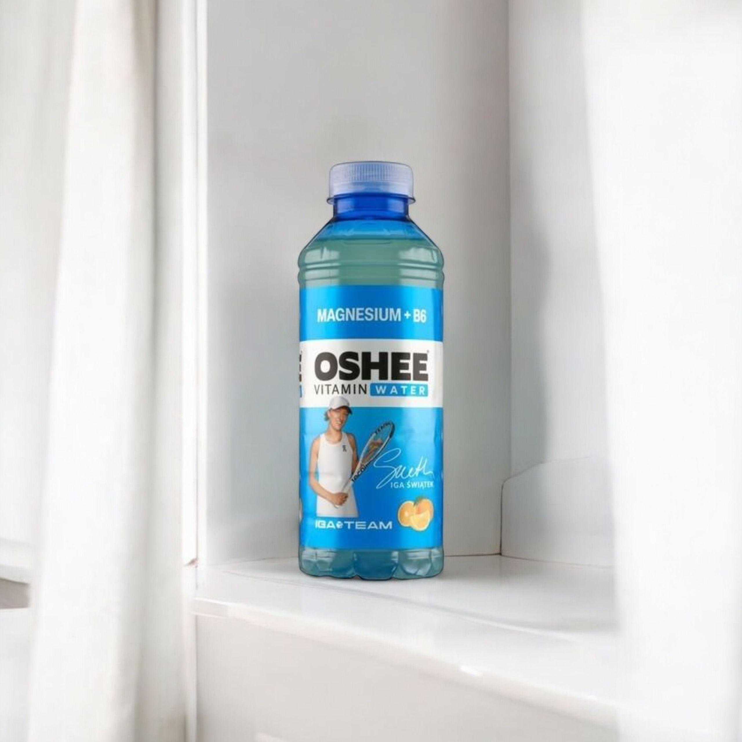 OSHEE Vitamin Water Magnez+ B6 12x 555ml
