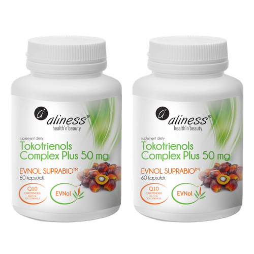 ALINESS - Tokotrienols Complex Plus 50mg - 2x 60caps.
