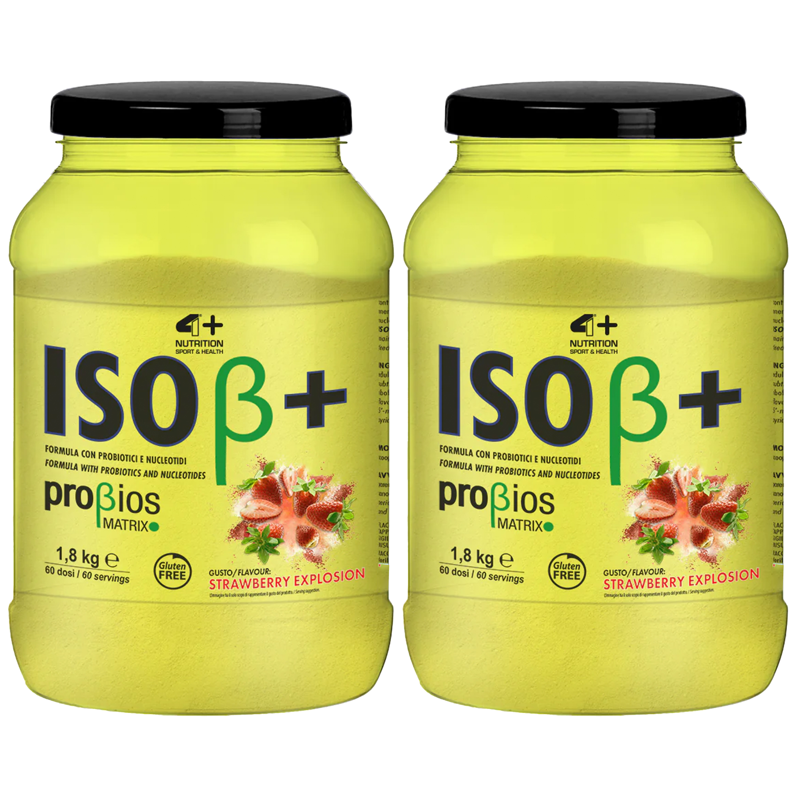 4+ NUTRITION ISO+ Probiotics - 2x 1800g
