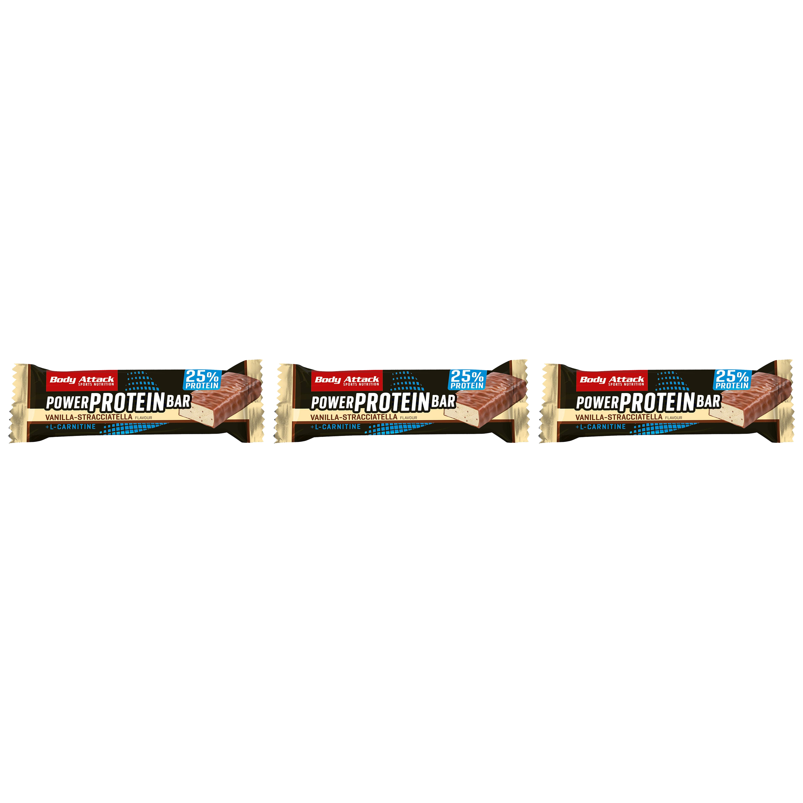 BODY ATTACK Baton Power Protein Bar - 3x 35g