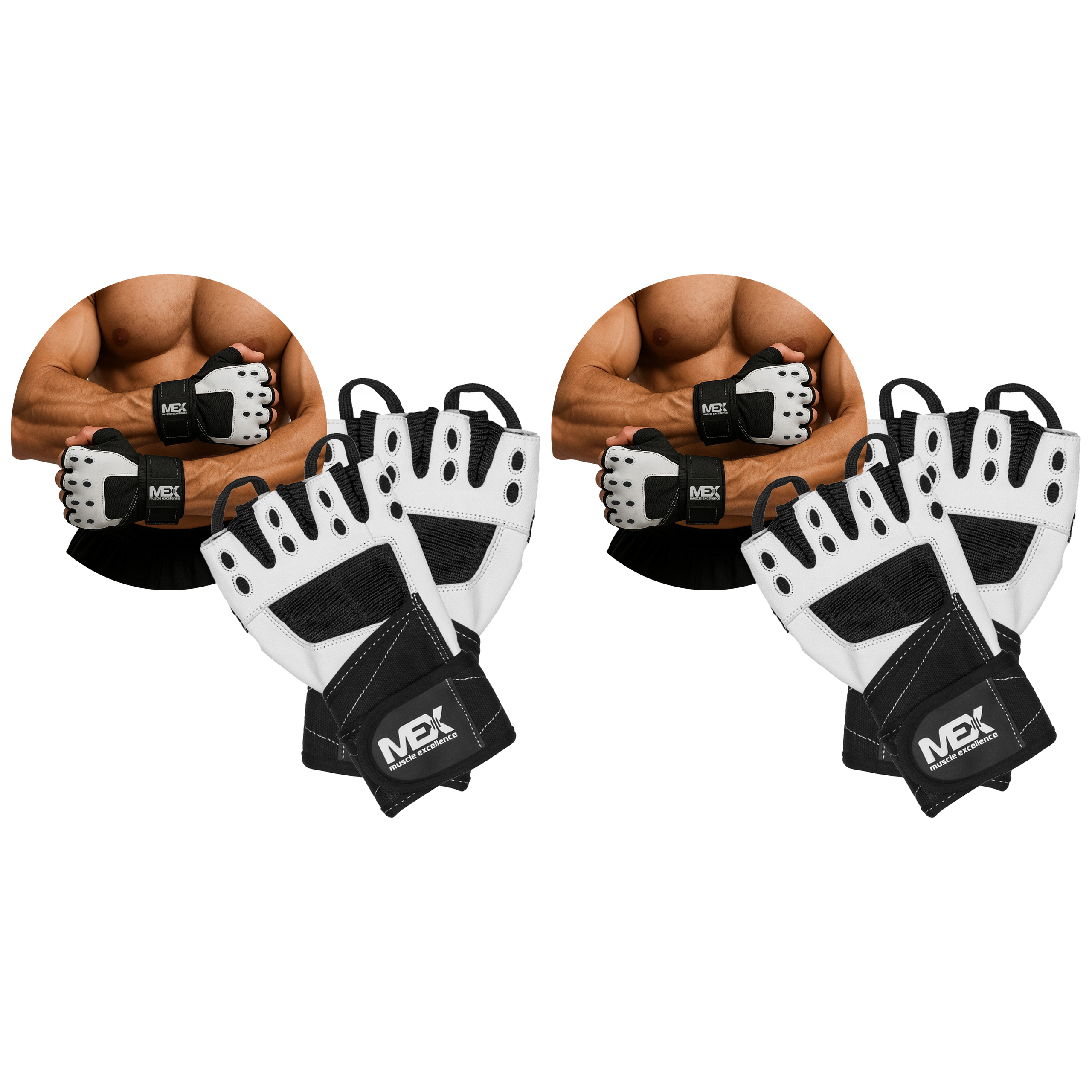 MEX SPORT - 2x Addict Unisex Gloves 