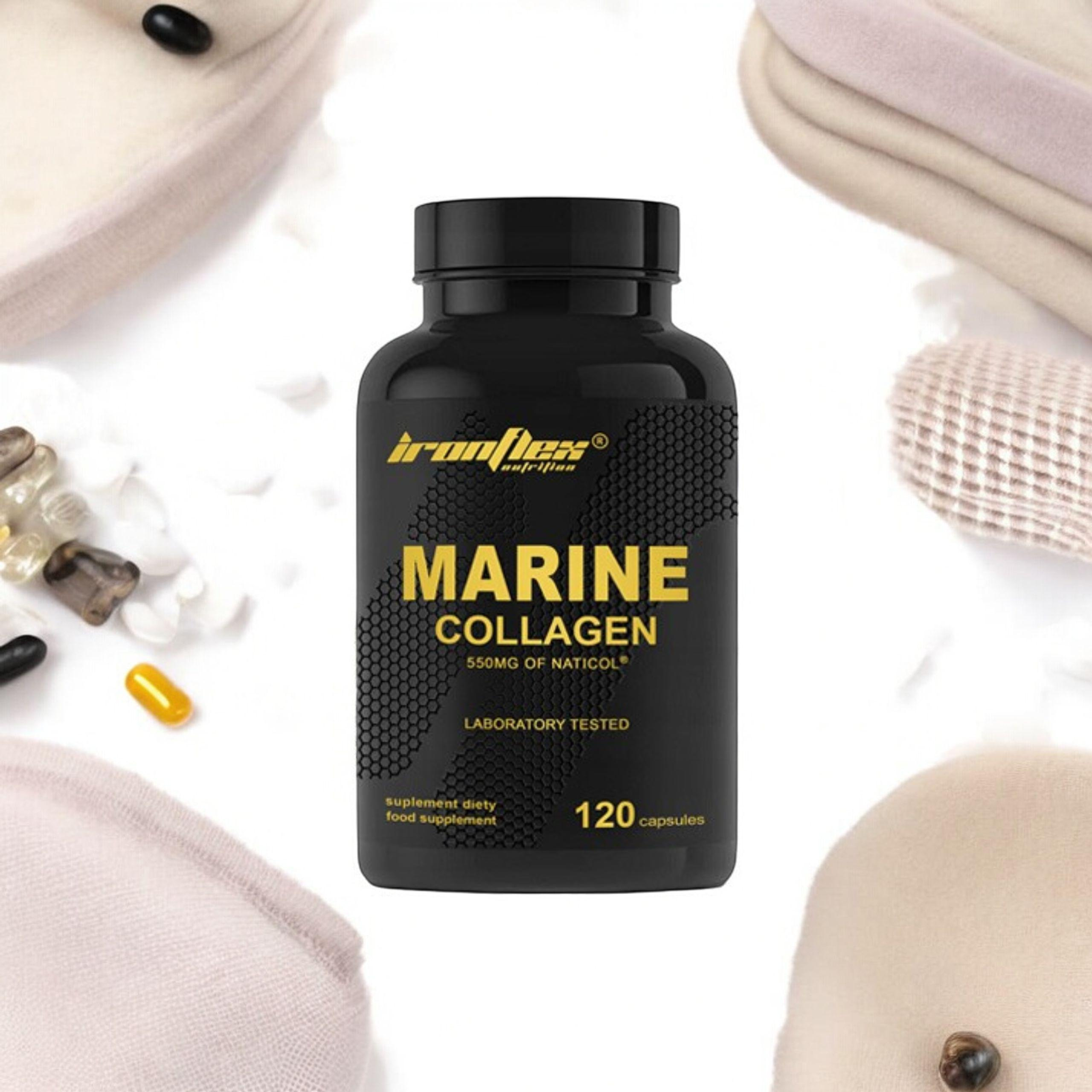 Ironflex Marine Collagen - 3x 120caps